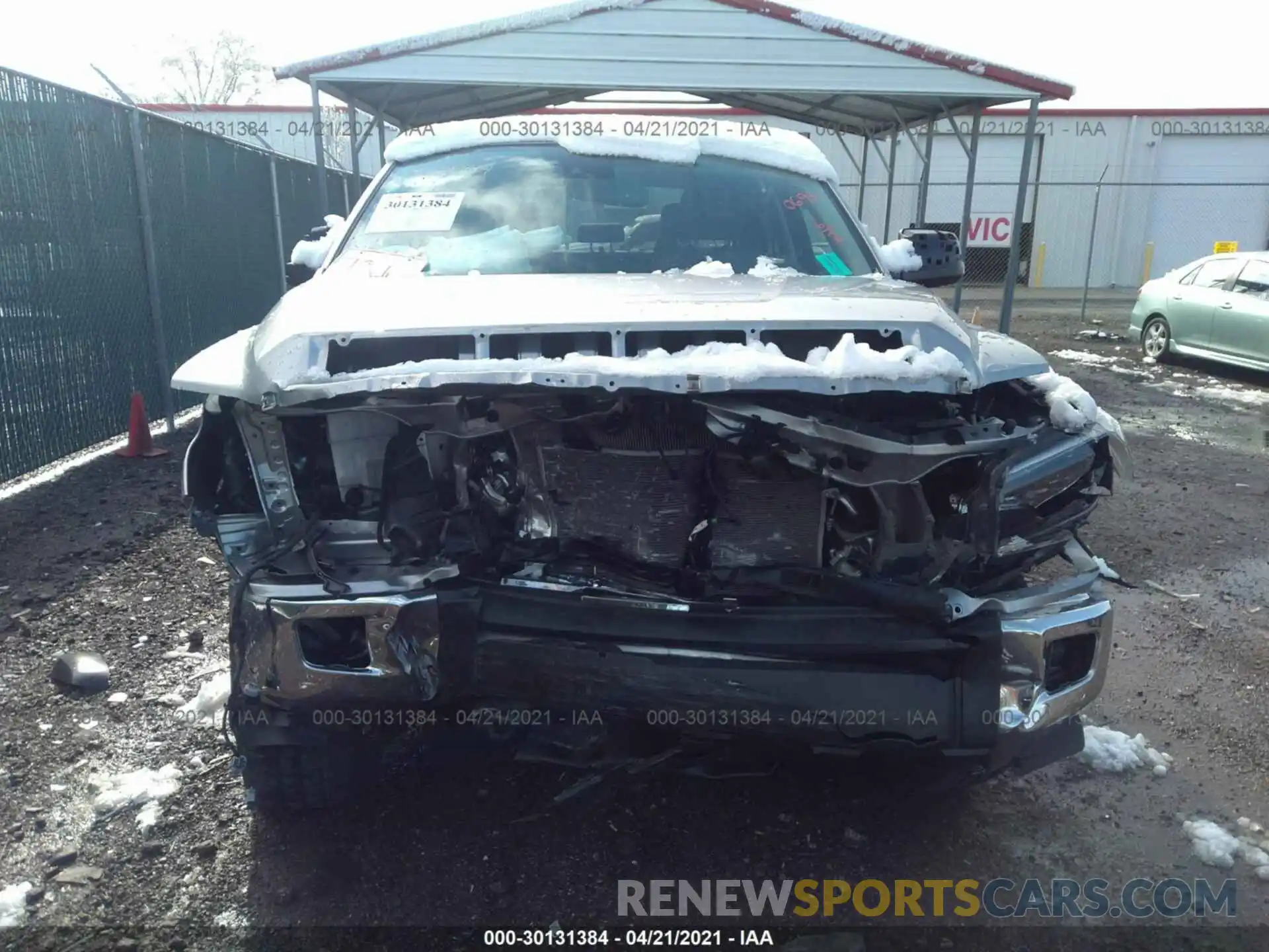 6 Photograph of a damaged car 5TFDY5F10LX930693 TOYOTA TUNDRA 4WD 2020