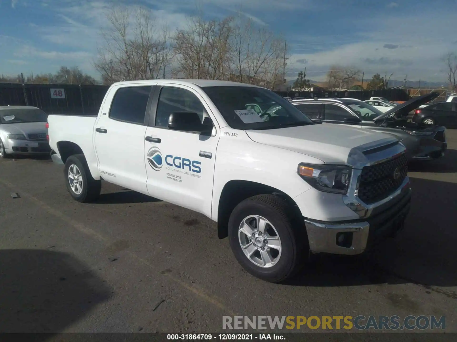 1 Photograph of a damaged car 5TFDY5F10LX938230 TOYOTA TUNDRA 4WD 2020