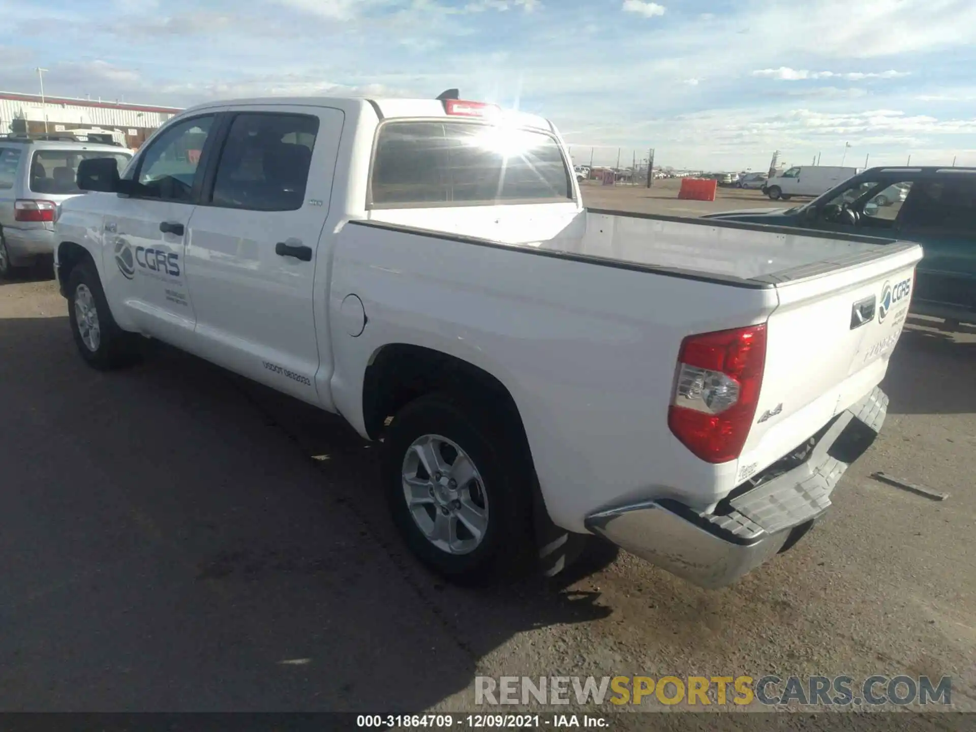 3 Photograph of a damaged car 5TFDY5F10LX938230 TOYOTA TUNDRA 4WD 2020