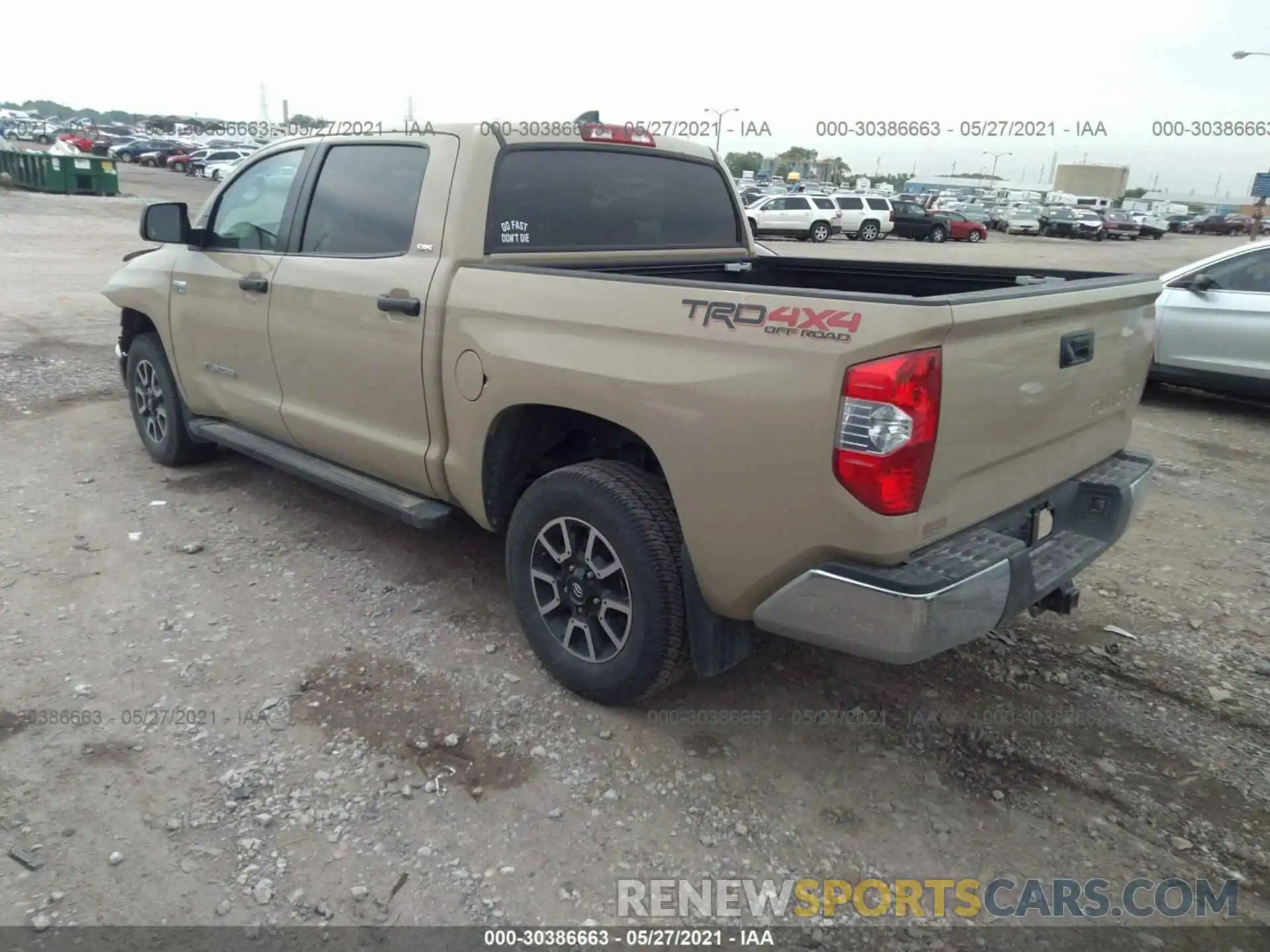 3 Photograph of a damaged car 5TFDY5F11LX872268 TOYOTA TUNDRA 4WD 2020