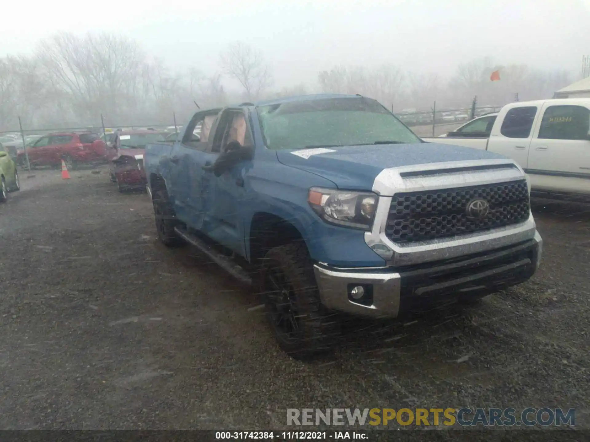 1 Photograph of a damaged car 5TFDY5F11LX879446 TOYOTA TUNDRA 4WD 2020