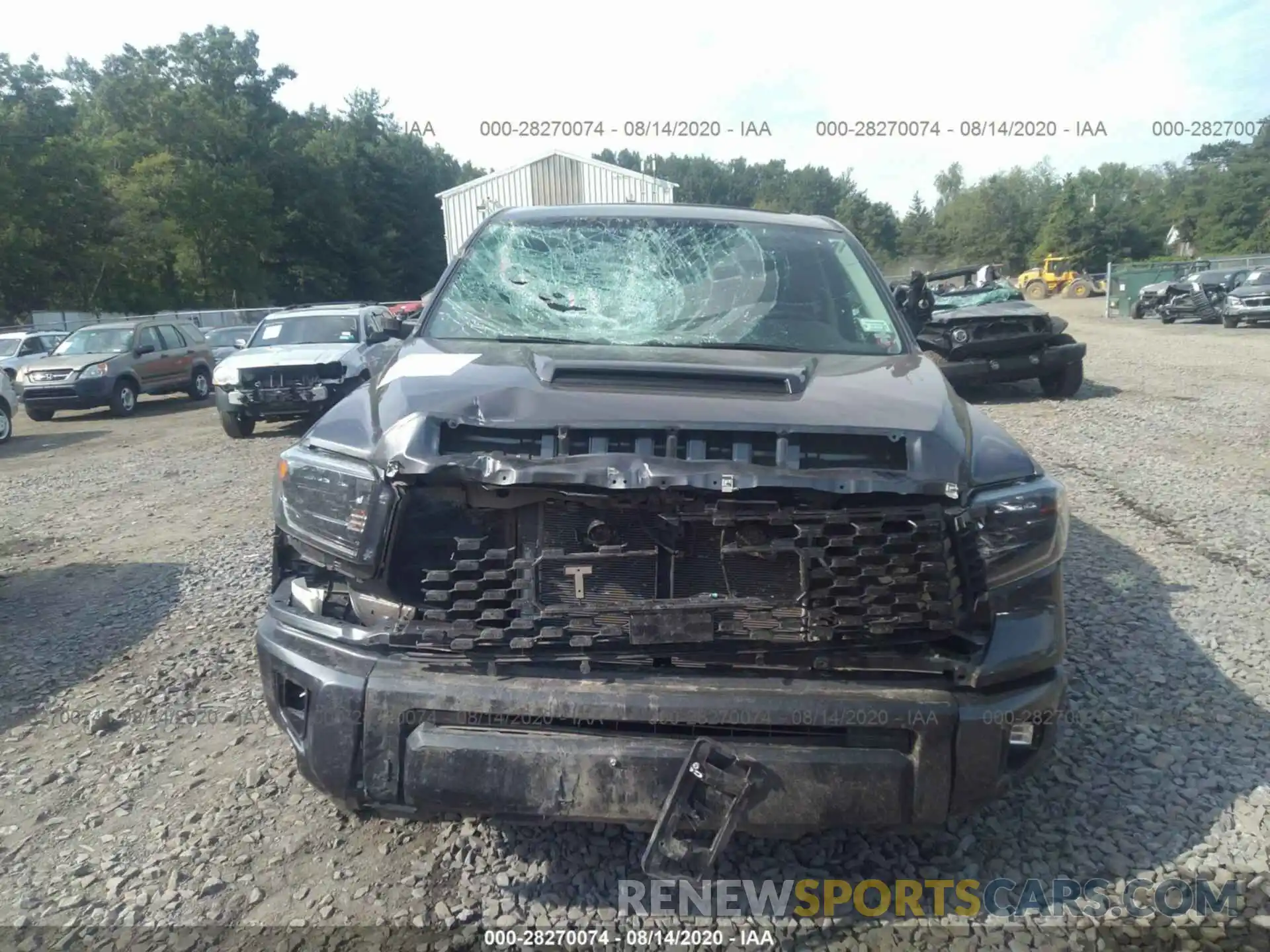 6 Photograph of a damaged car 5TFDY5F11LX881343 TOYOTA TUNDRA 4WD 2020