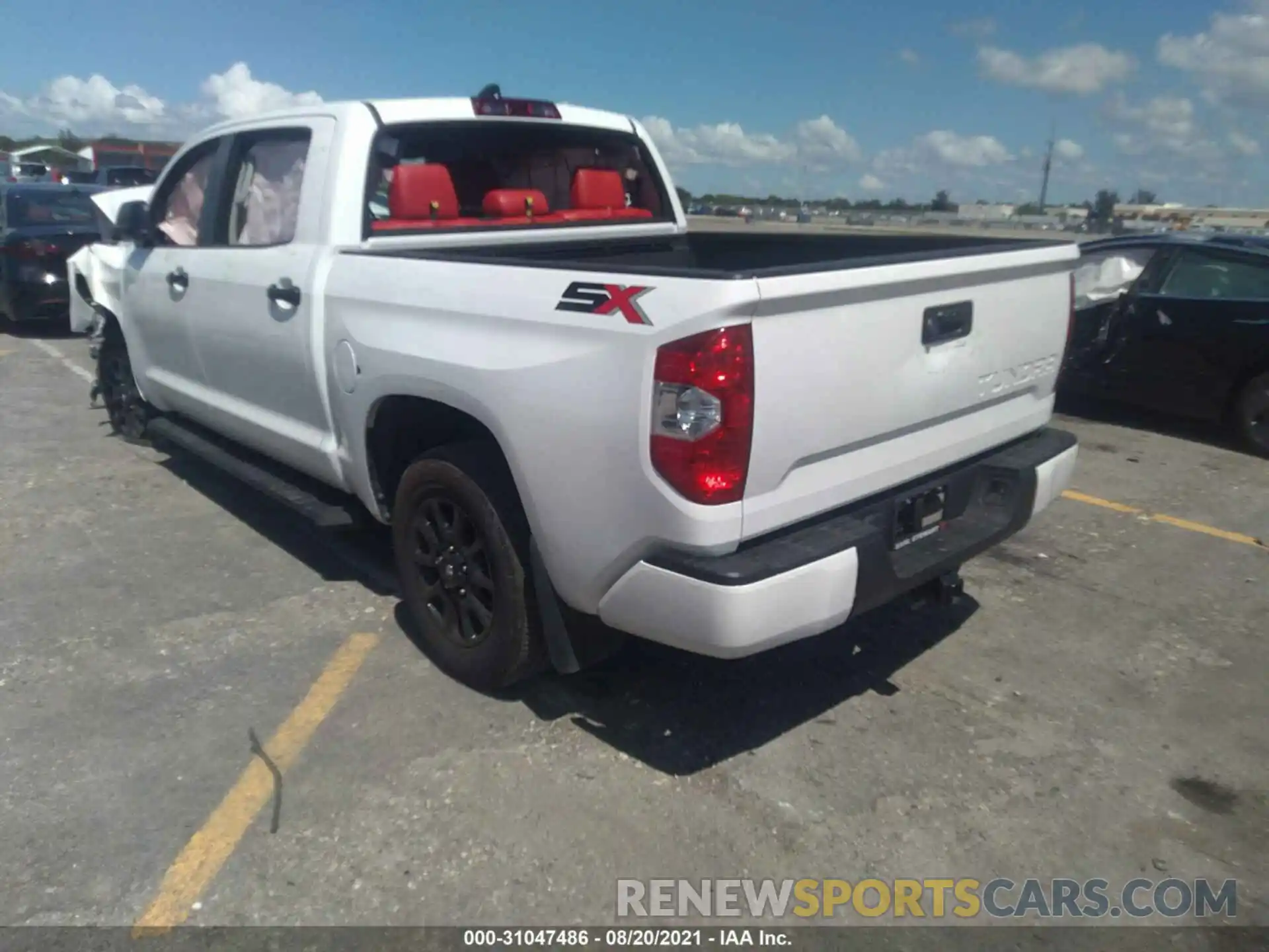 3 Photograph of a damaged car 5TFDY5F11LX895677 TOYOTA TUNDRA 4WD 2020