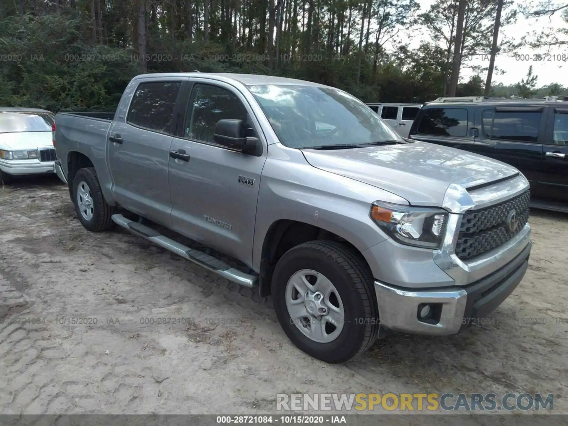 1 Photograph of a damaged car 5TFDY5F11LX911585 TOYOTA TUNDRA 4WD 2020