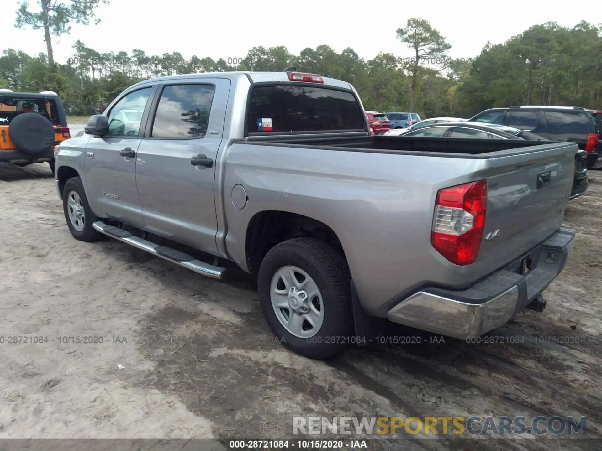 3 Photograph of a damaged car 5TFDY5F11LX911585 TOYOTA TUNDRA 4WD 2020