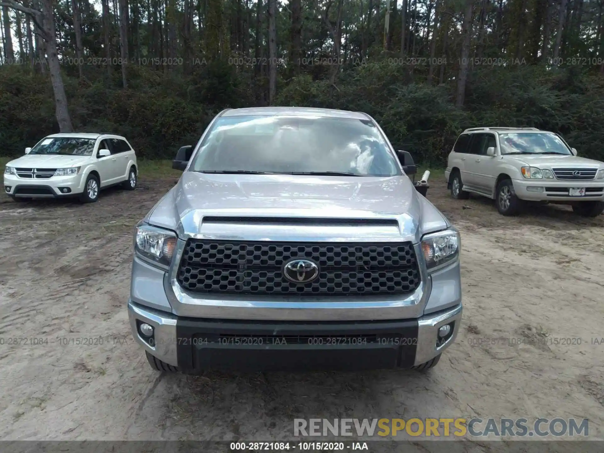 6 Photograph of a damaged car 5TFDY5F11LX911585 TOYOTA TUNDRA 4WD 2020