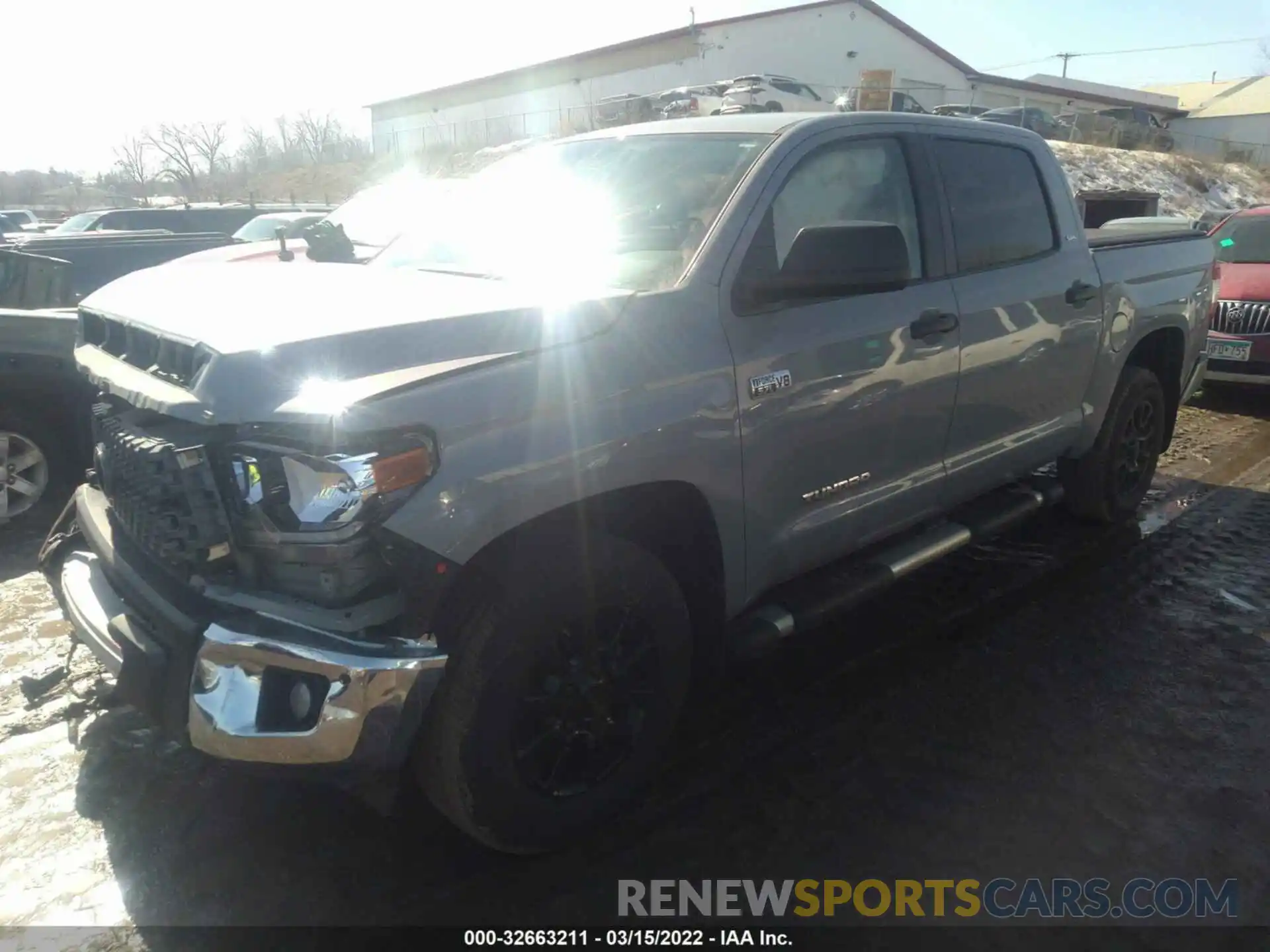 2 Photograph of a damaged car 5TFDY5F11LX938155 TOYOTA TUNDRA 4WD 2020