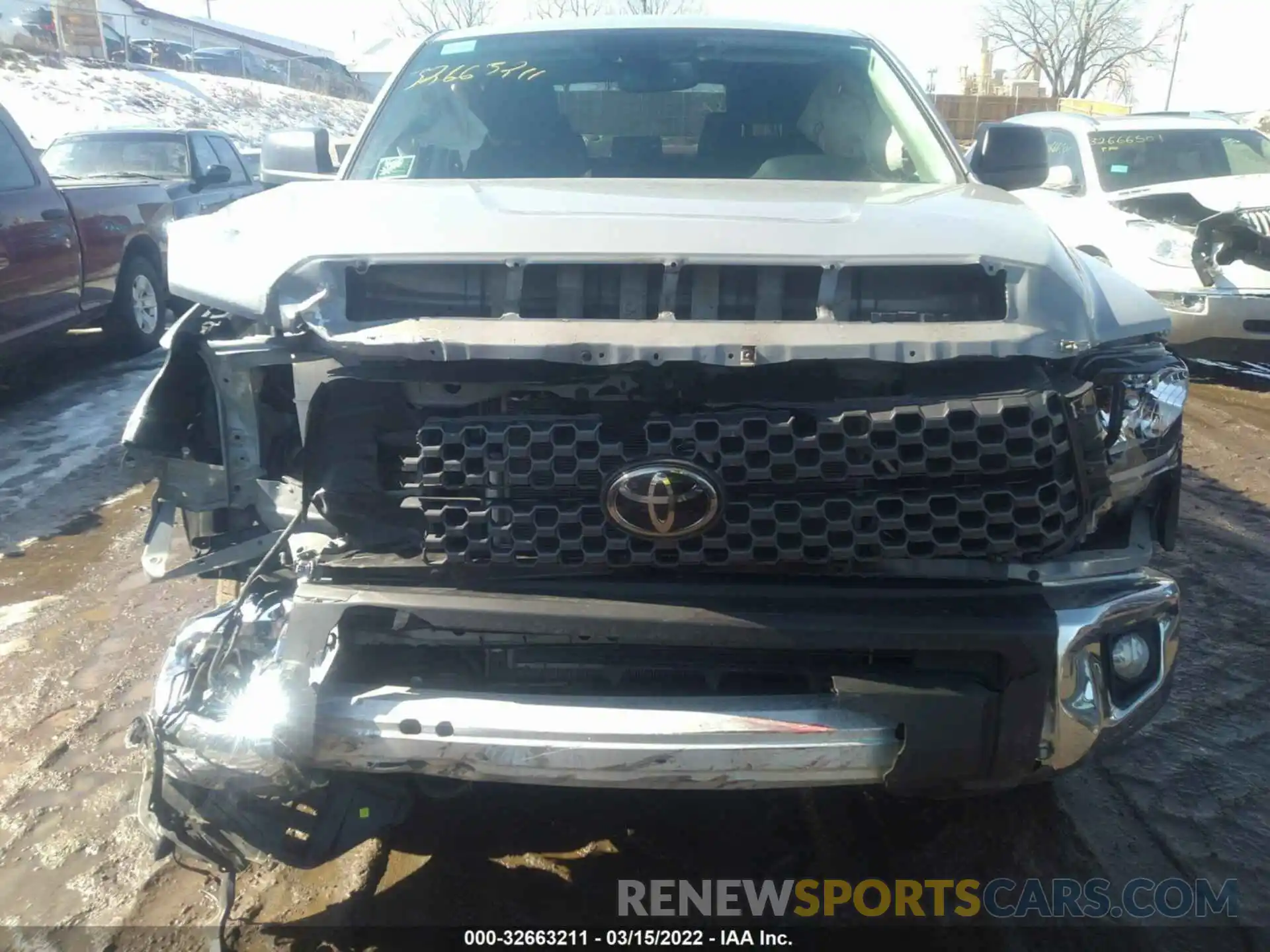 6 Photograph of a damaged car 5TFDY5F11LX938155 TOYOTA TUNDRA 4WD 2020