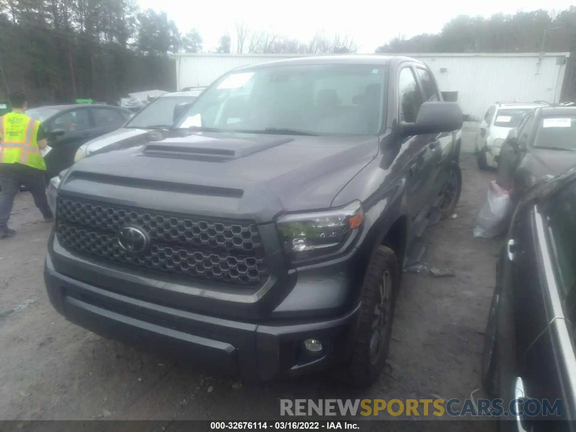 2 Photograph of a damaged car 5TFDY5F11LX950743 TOYOTA TUNDRA 4WD 2020