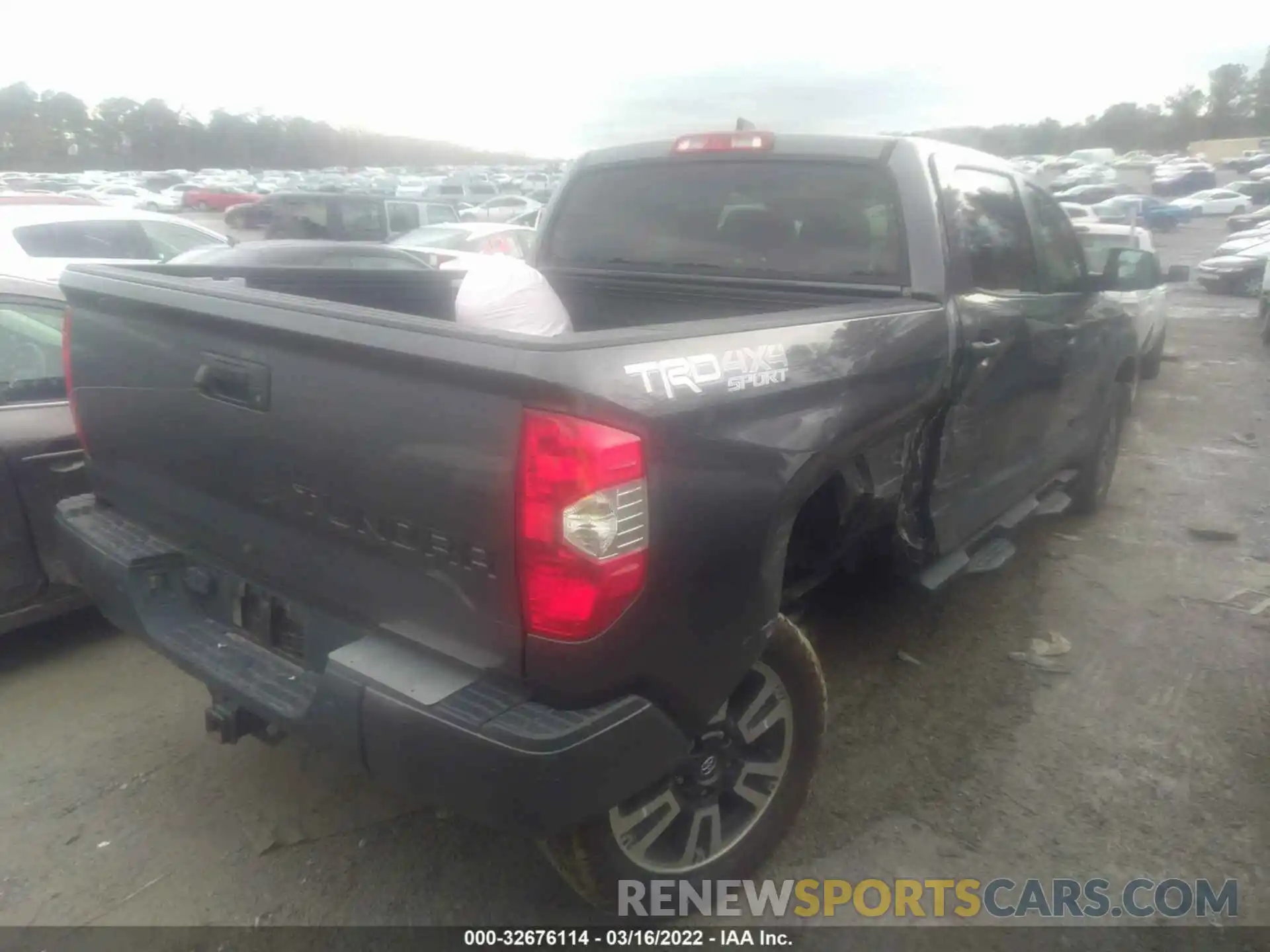 4 Photograph of a damaged car 5TFDY5F11LX950743 TOYOTA TUNDRA 4WD 2020