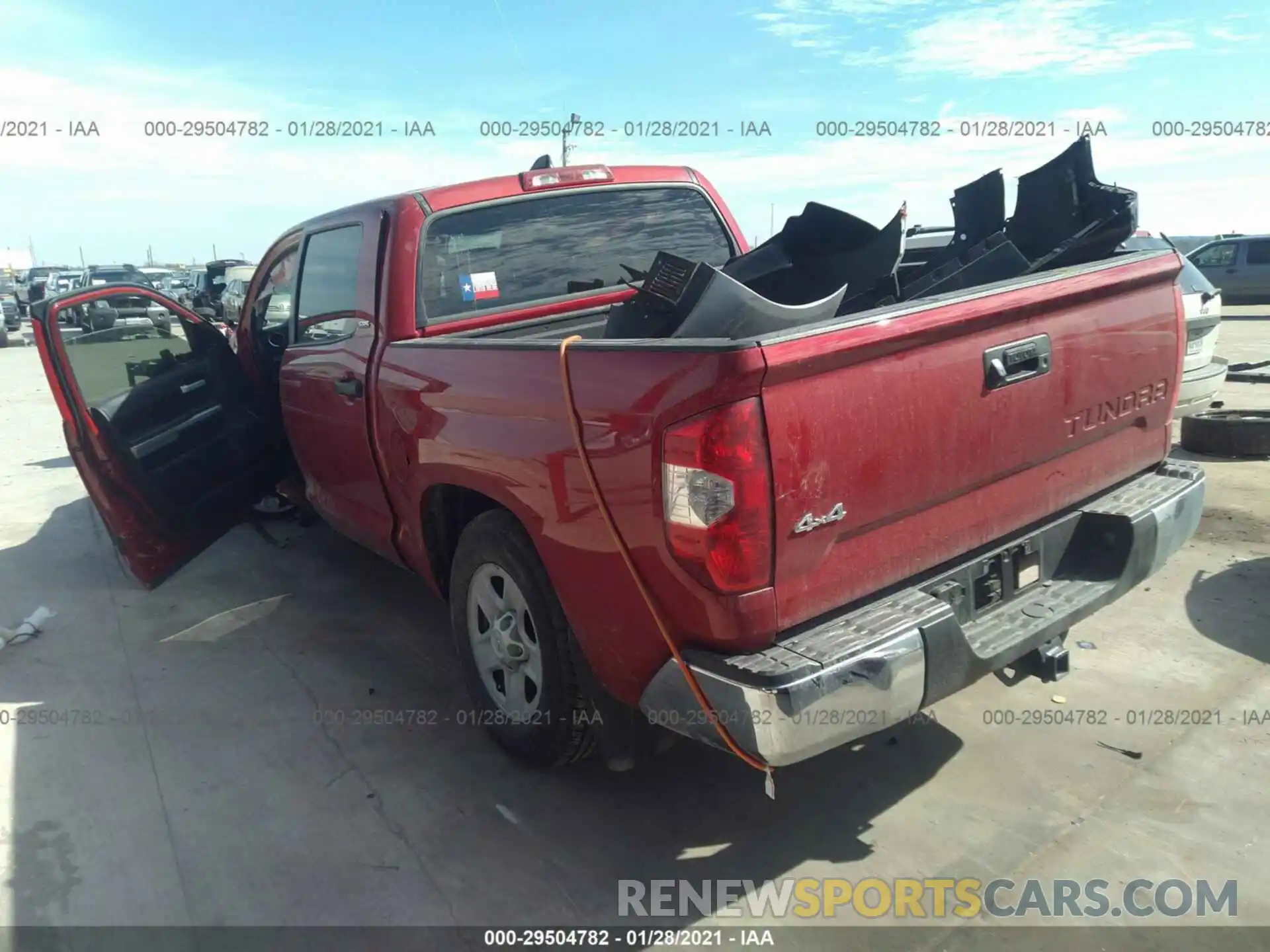 3 Photograph of a damaged car 5TFDY5F11LX953139 TOYOTA TUNDRA 4WD 2020