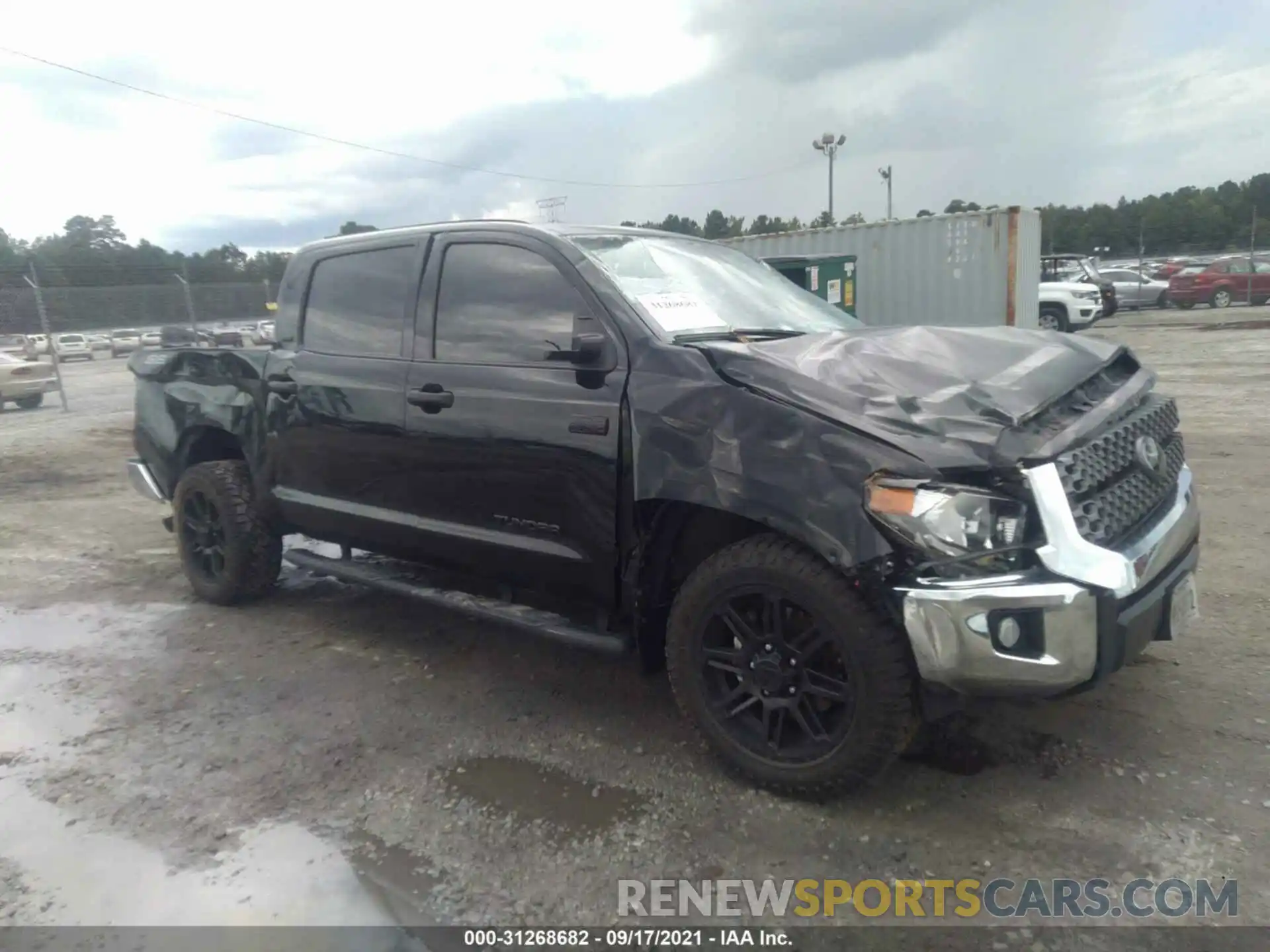 1 Photograph of a damaged car 5TFDY5F12LX871338 TOYOTA TUNDRA 4WD 2020