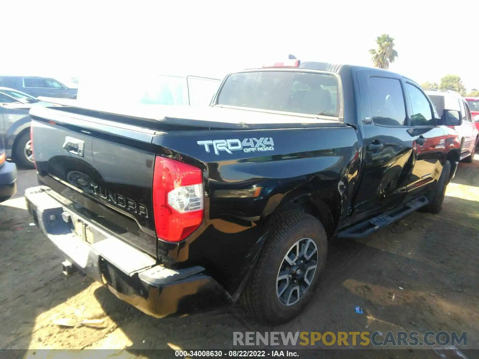 4 Фотография поврежденного автомобиля 5TFDY5F12LX884543 TOYOTA TUNDRA 4WD 2020