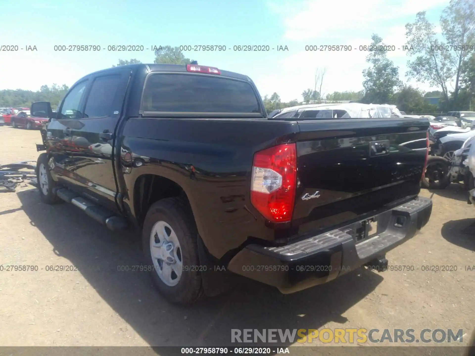 3 Photograph of a damaged car 5TFDY5F12LX894571 TOYOTA TUNDRA 4WD 2020