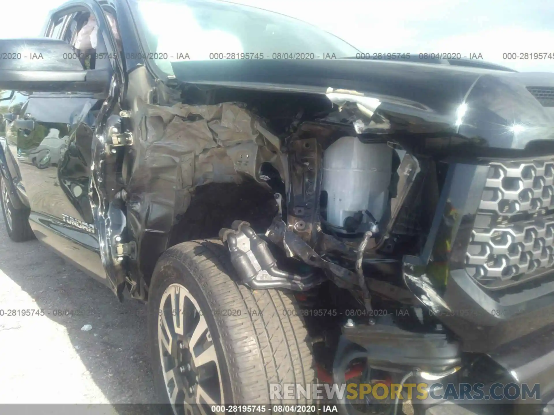 6 Photograph of a damaged car 5TFDY5F13LX891257 TOYOTA TUNDRA 4WD 2020