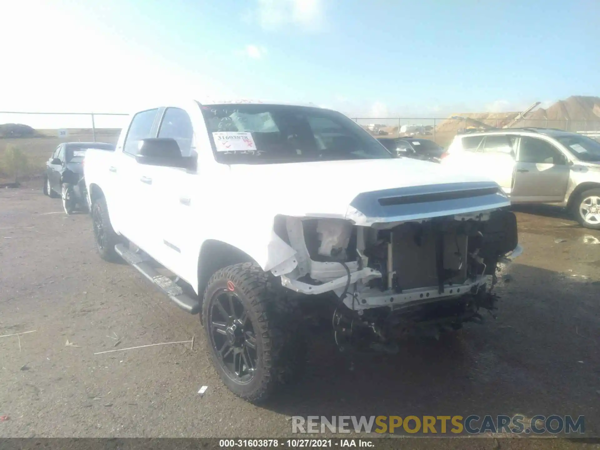 1 Photograph of a damaged car 5TFDY5F13LX903911 TOYOTA TUNDRA 4WD 2020