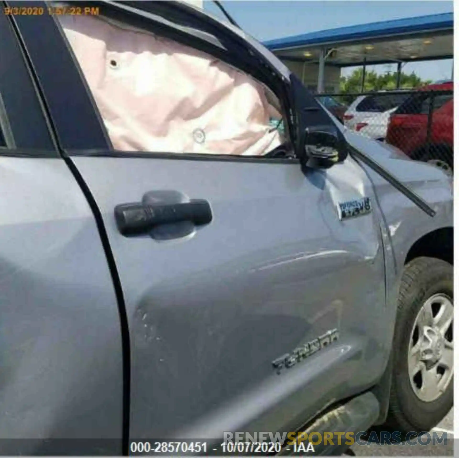 6 Photograph of a damaged car 5TFDY5F13LX909191 TOYOTA TUNDRA 4WD 2020