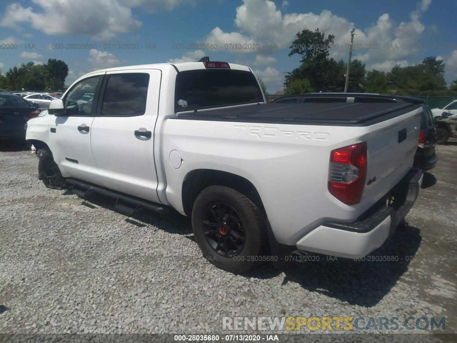 3 Photograph of a damaged car 5TFDY5F13LX918411 TOYOTA TUNDRA 4WD 2020