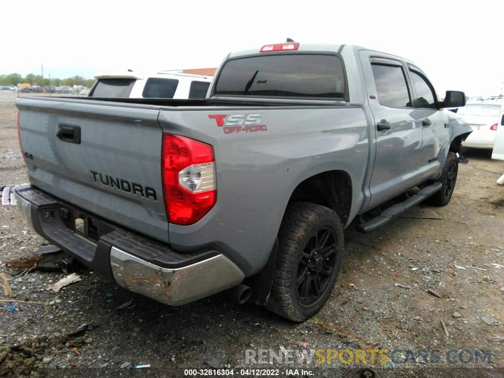 4 Фотография поврежденного автомобиля 5TFDY5F13LX934043 TOYOTA TUNDRA 4WD 2020