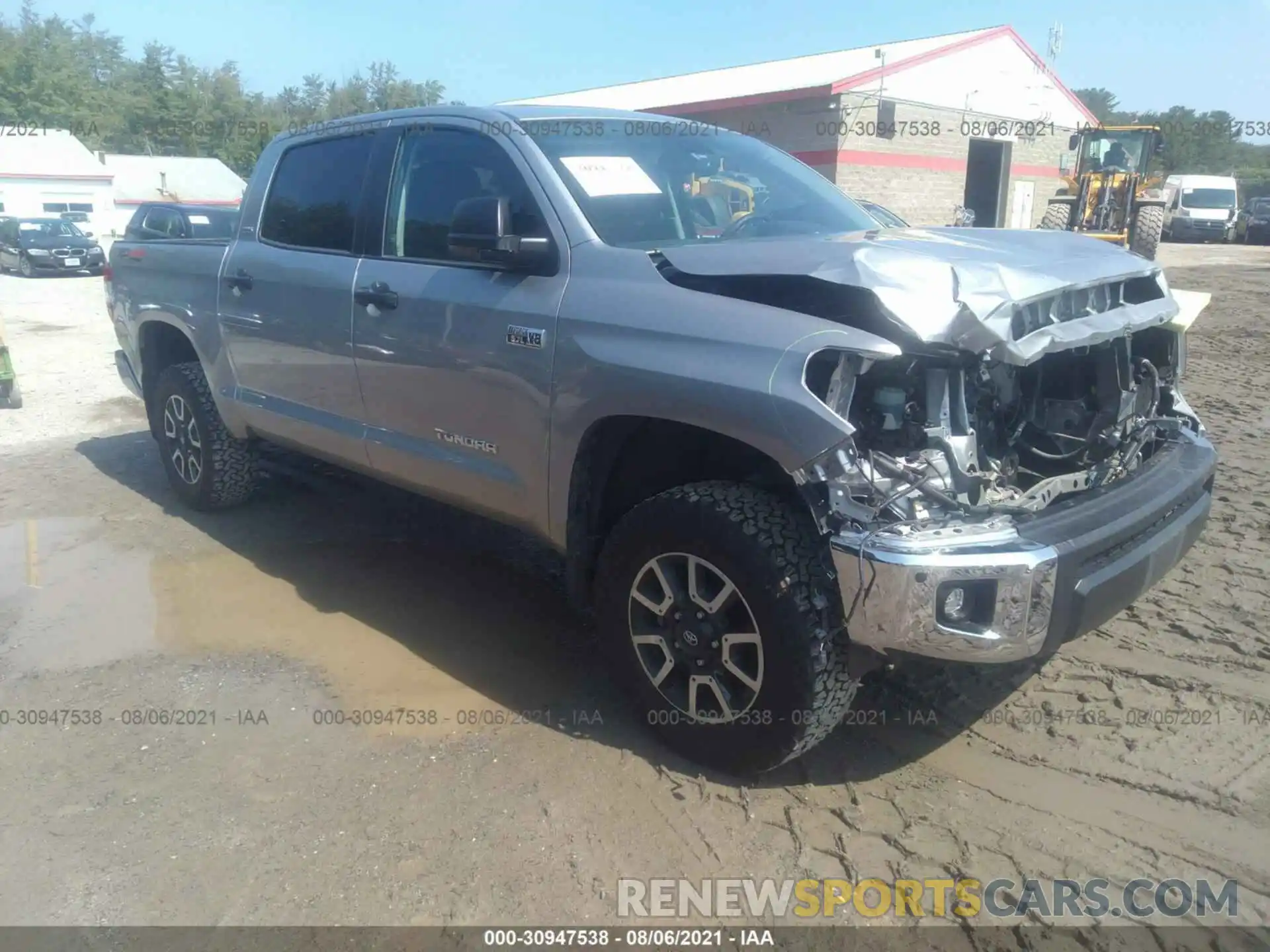 1 Photograph of a damaged car 5TFDY5F13LX935855 TOYOTA TUNDRA 4WD 2020