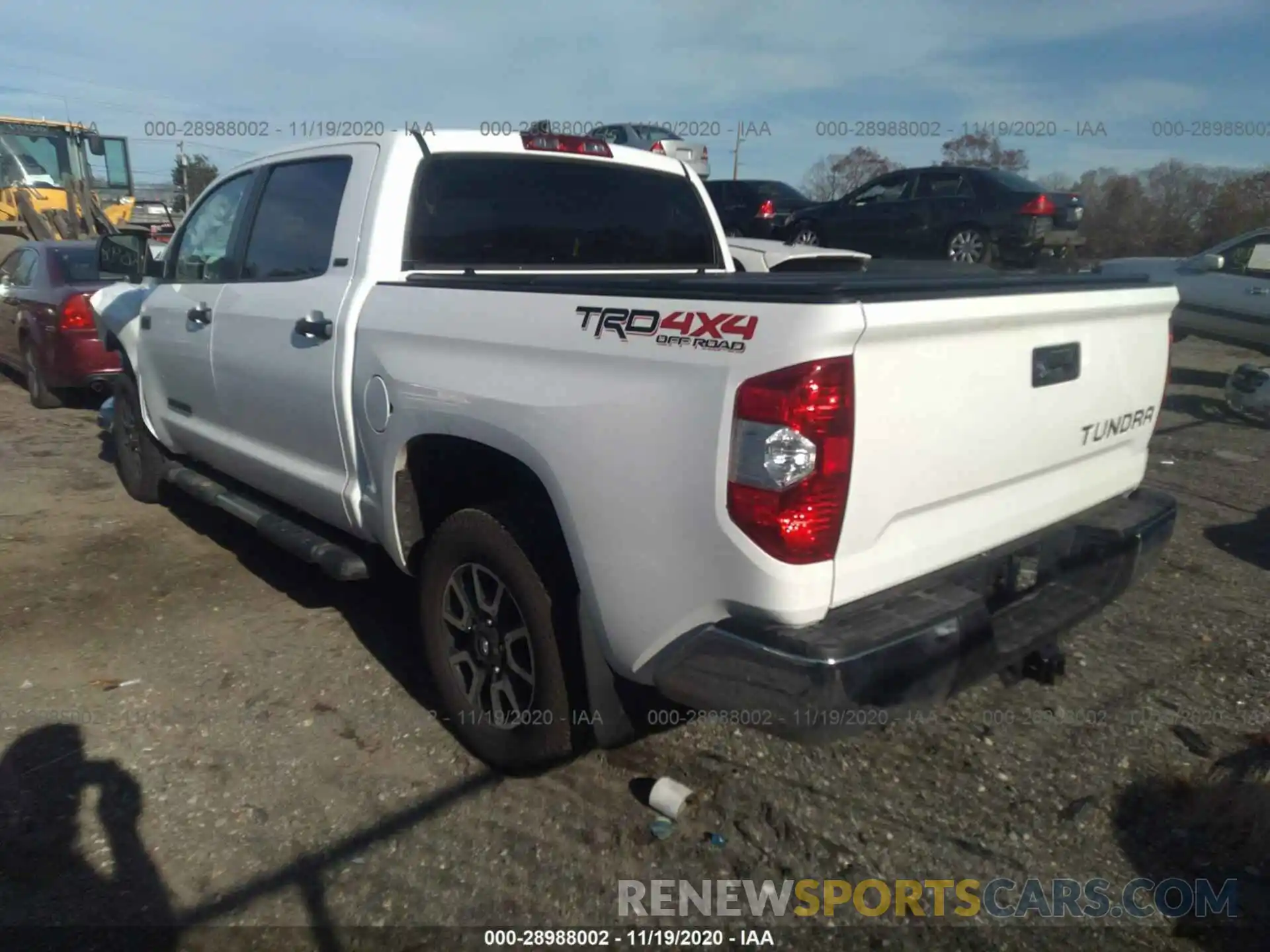 3 Photograph of a damaged car 5TFDY5F13LX940232 TOYOTA TUNDRA 4WD 2020