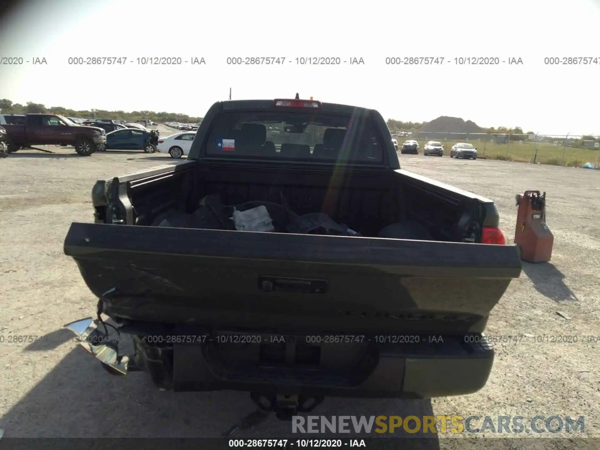 8 Photograph of a damaged car 5TFDY5F13LX949609 TOYOTA TUNDRA 4WD 2020