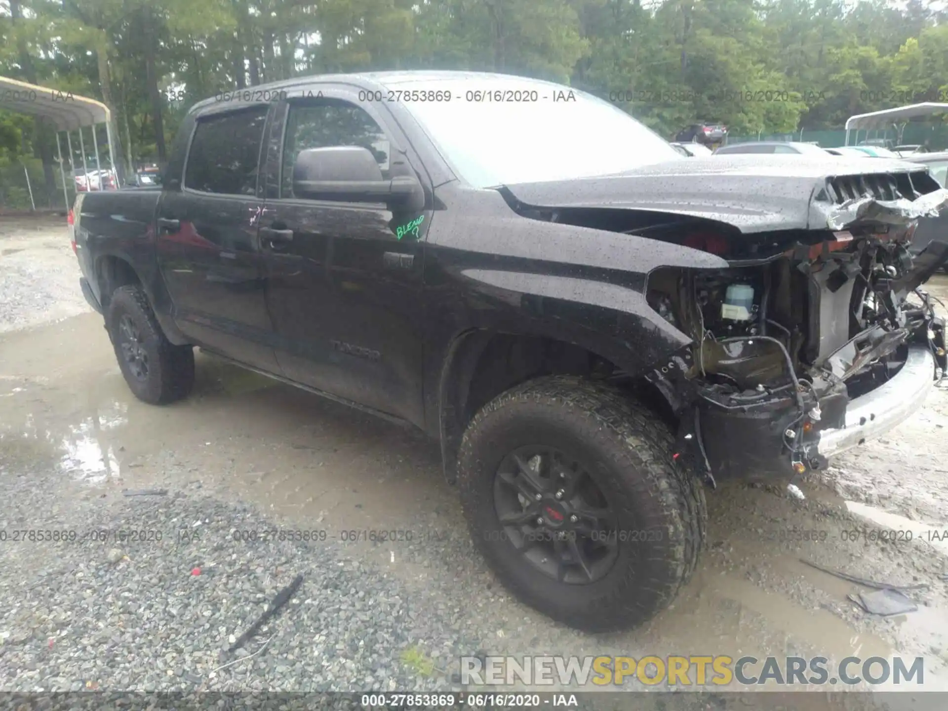 1 Photograph of a damaged car 5TFDY5F14LX896290 TOYOTA TUNDRA 4WD 2020