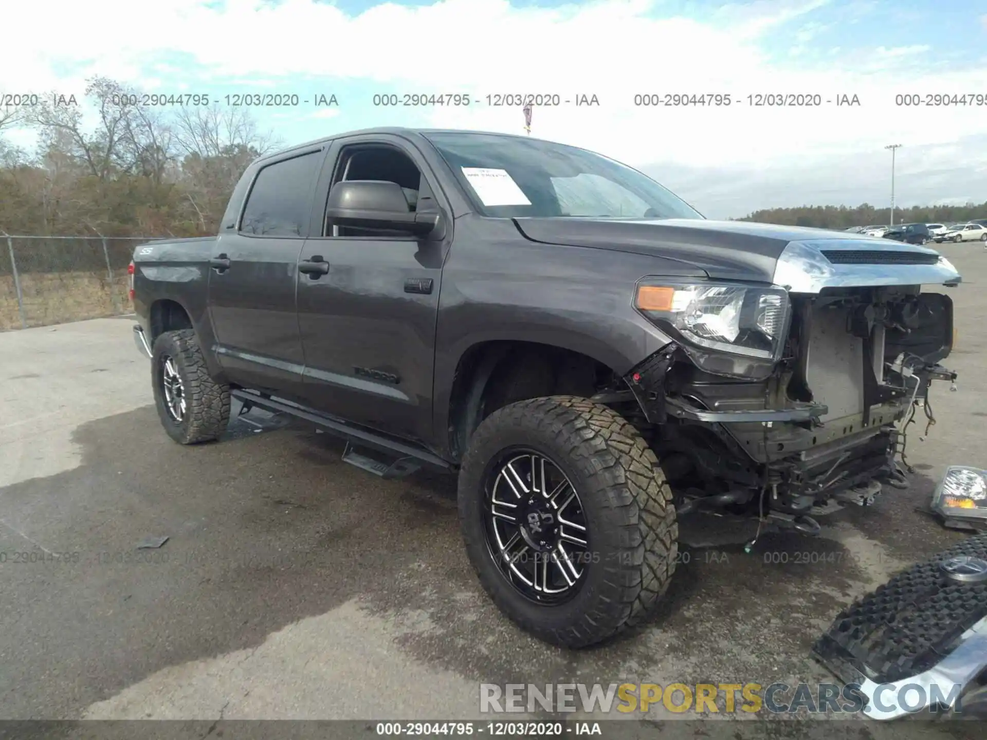 1 Photograph of a damaged car 5TFDY5F14LX902167 TOYOTA TUNDRA 4WD 2020