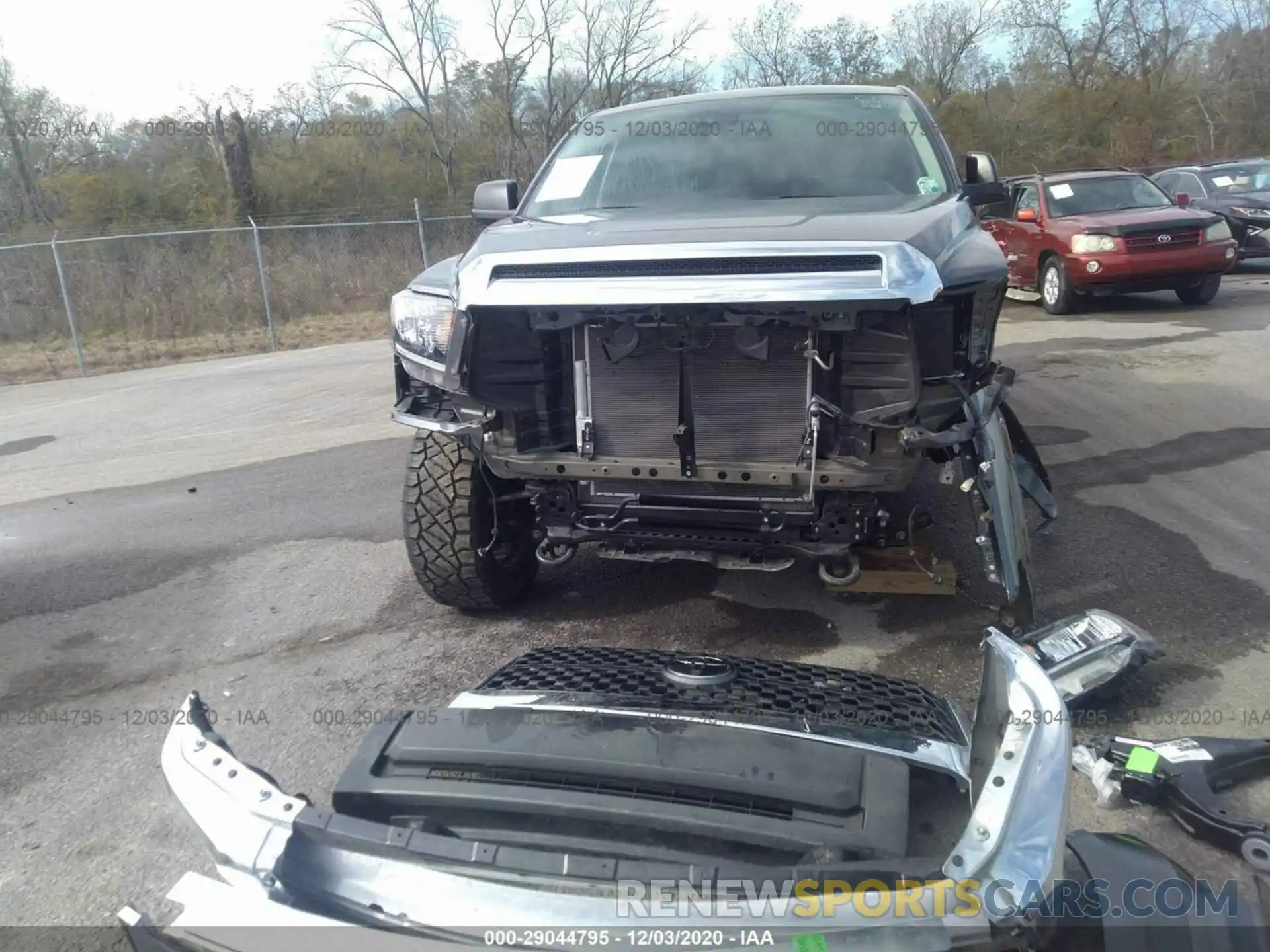 6 Photograph of a damaged car 5TFDY5F14LX902167 TOYOTA TUNDRA 4WD 2020