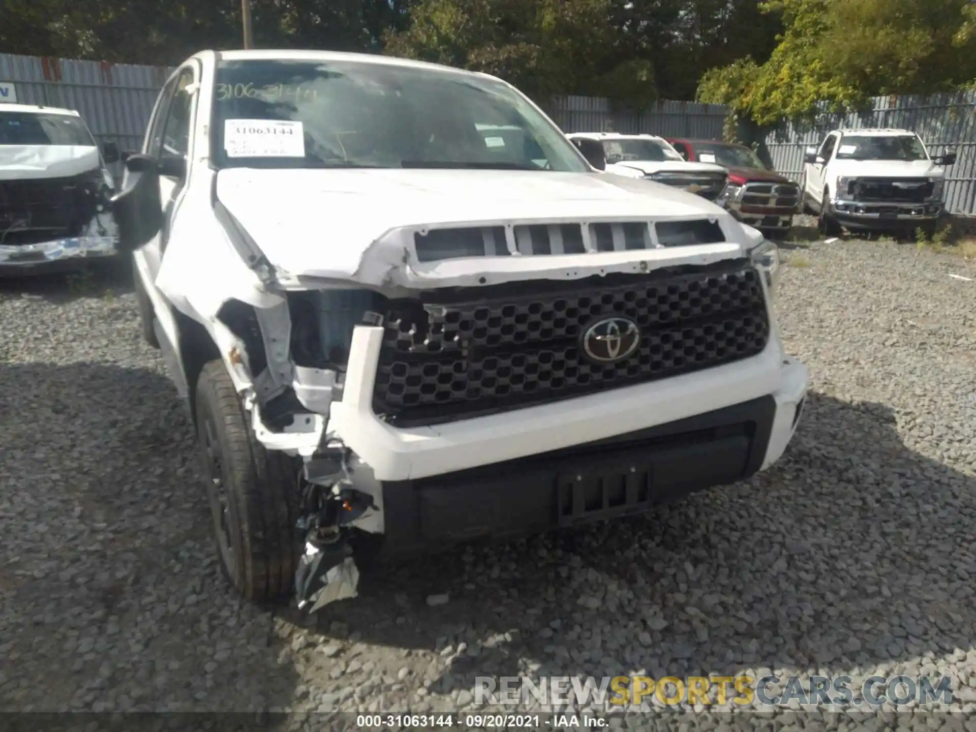 6 Photograph of a damaged car 5TFDY5F14LX912326 TOYOTA TUNDRA 4WD 2020