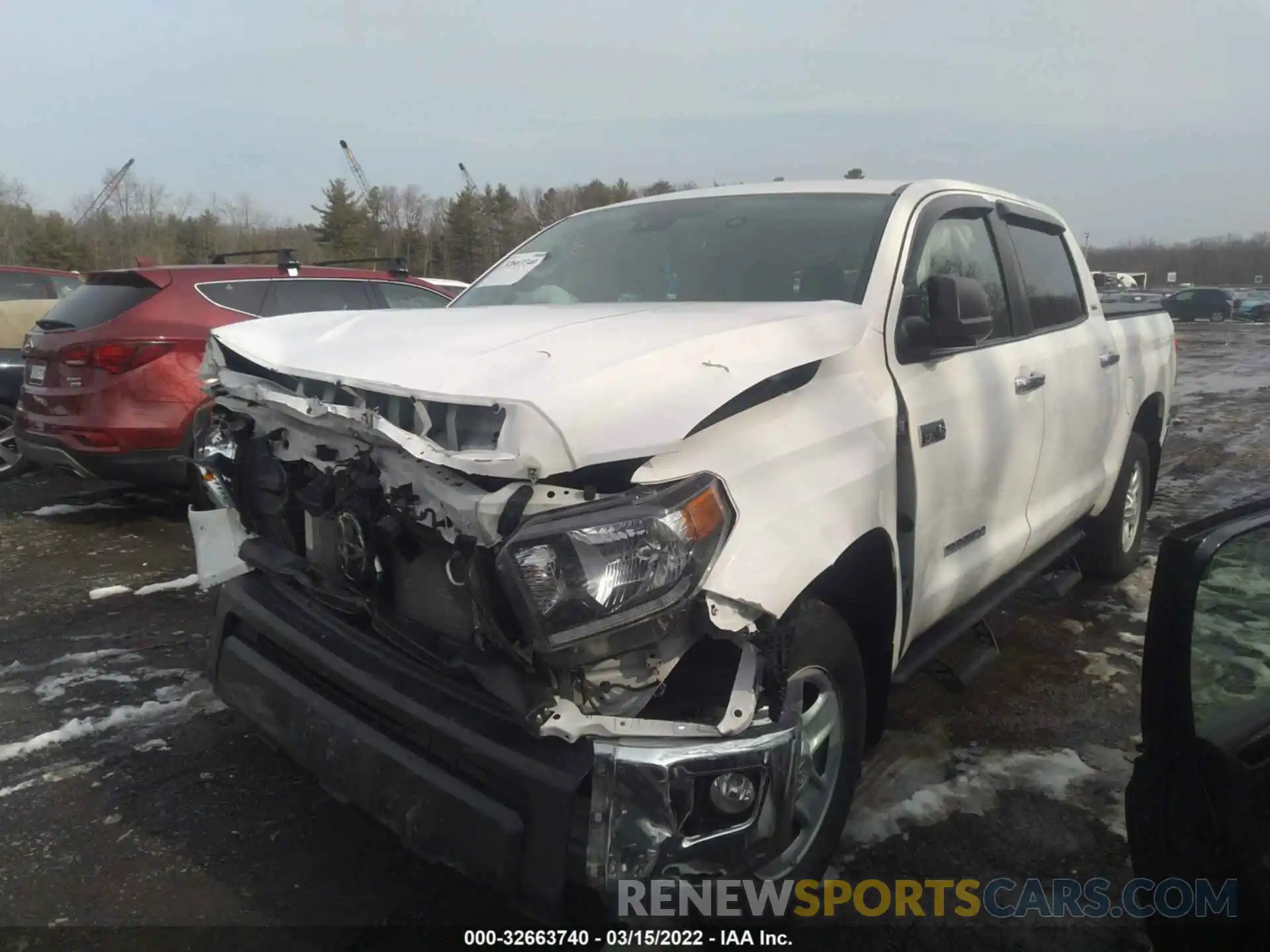 2 Photograph of a damaged car 5TFDY5F14LX923276 TOYOTA TUNDRA 4WD 2020