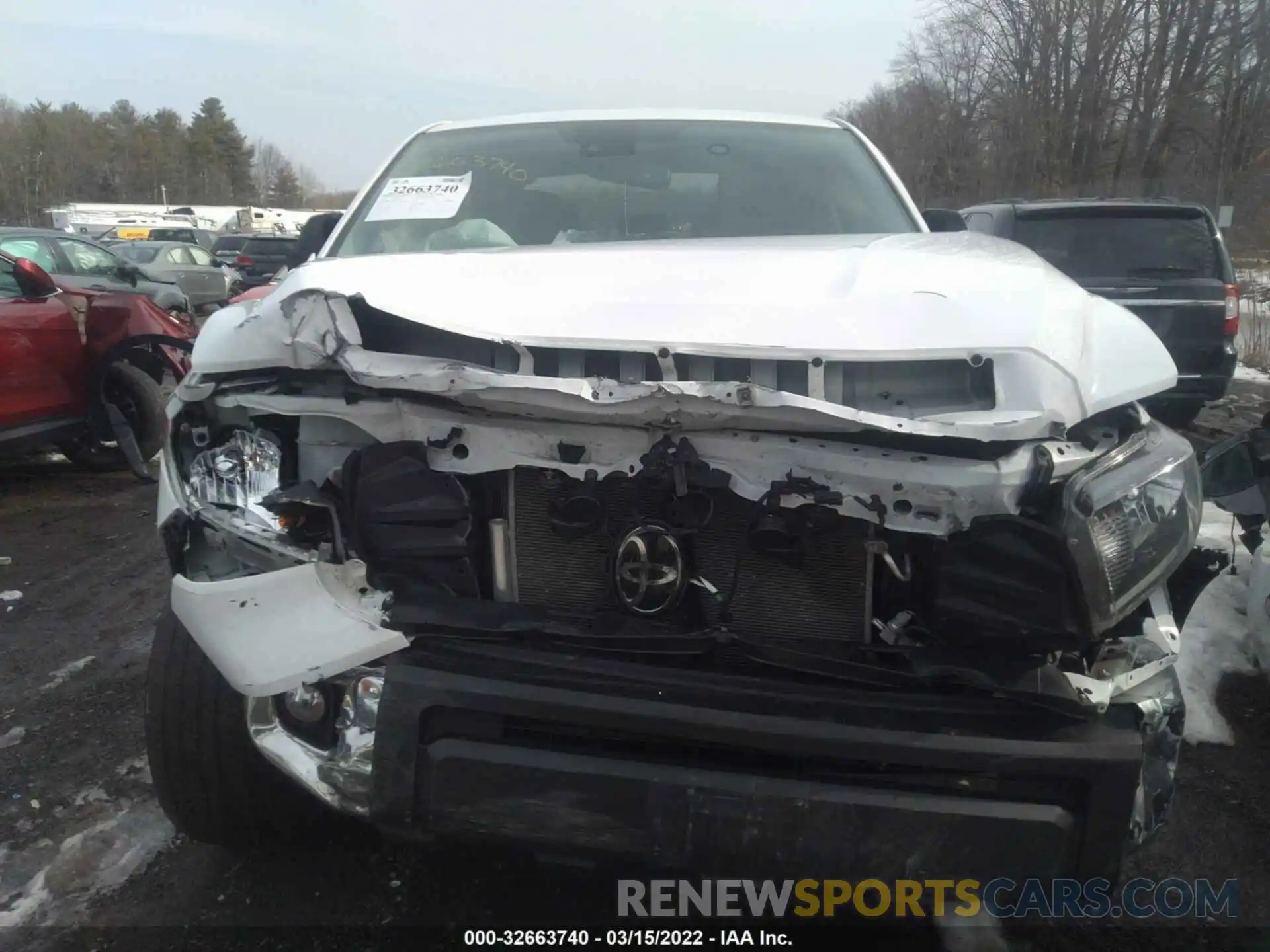 6 Photograph of a damaged car 5TFDY5F14LX923276 TOYOTA TUNDRA 4WD 2020