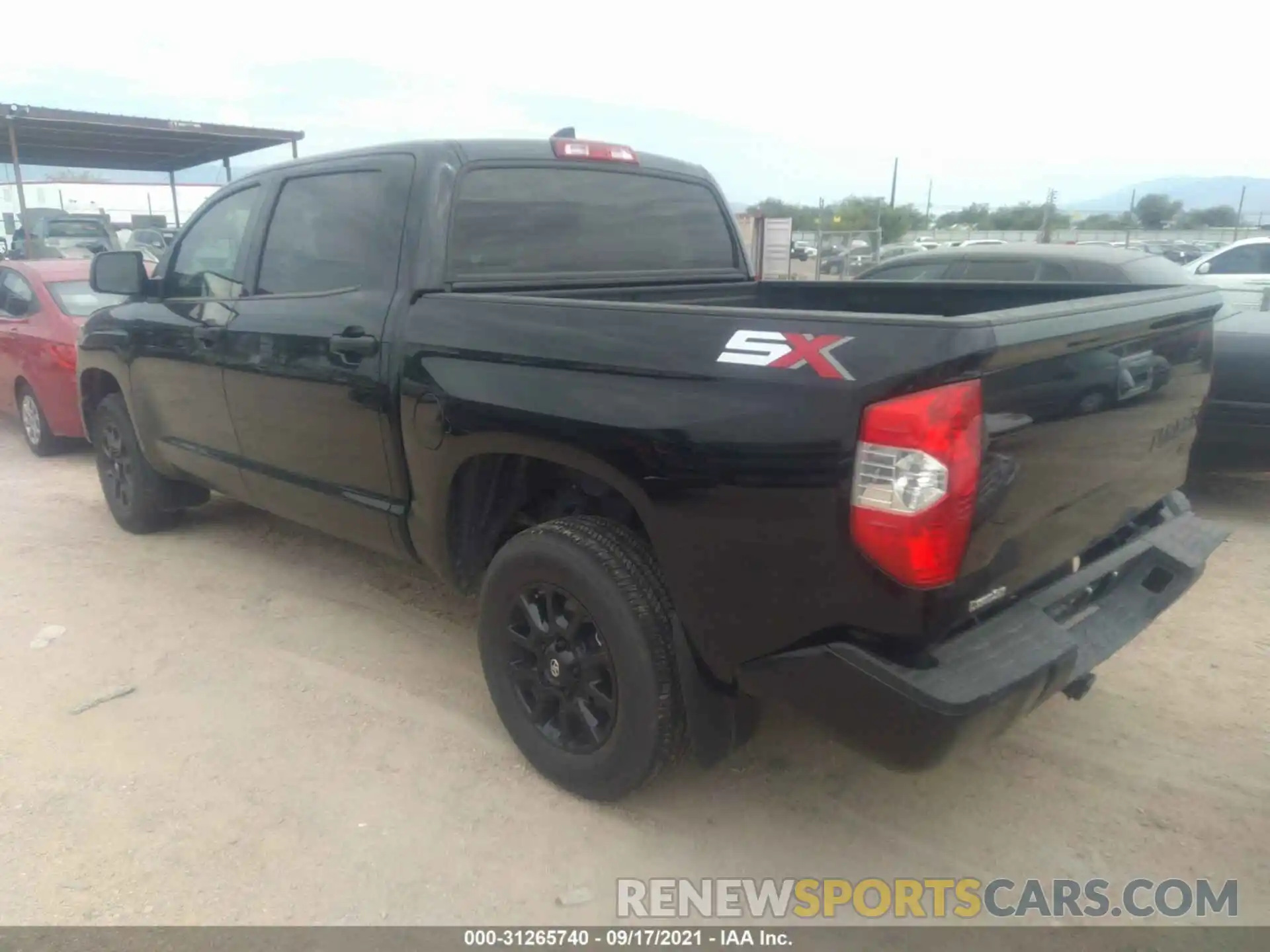 3 Photograph of a damaged car 5TFDY5F14LX927019 TOYOTA TUNDRA 4WD 2020