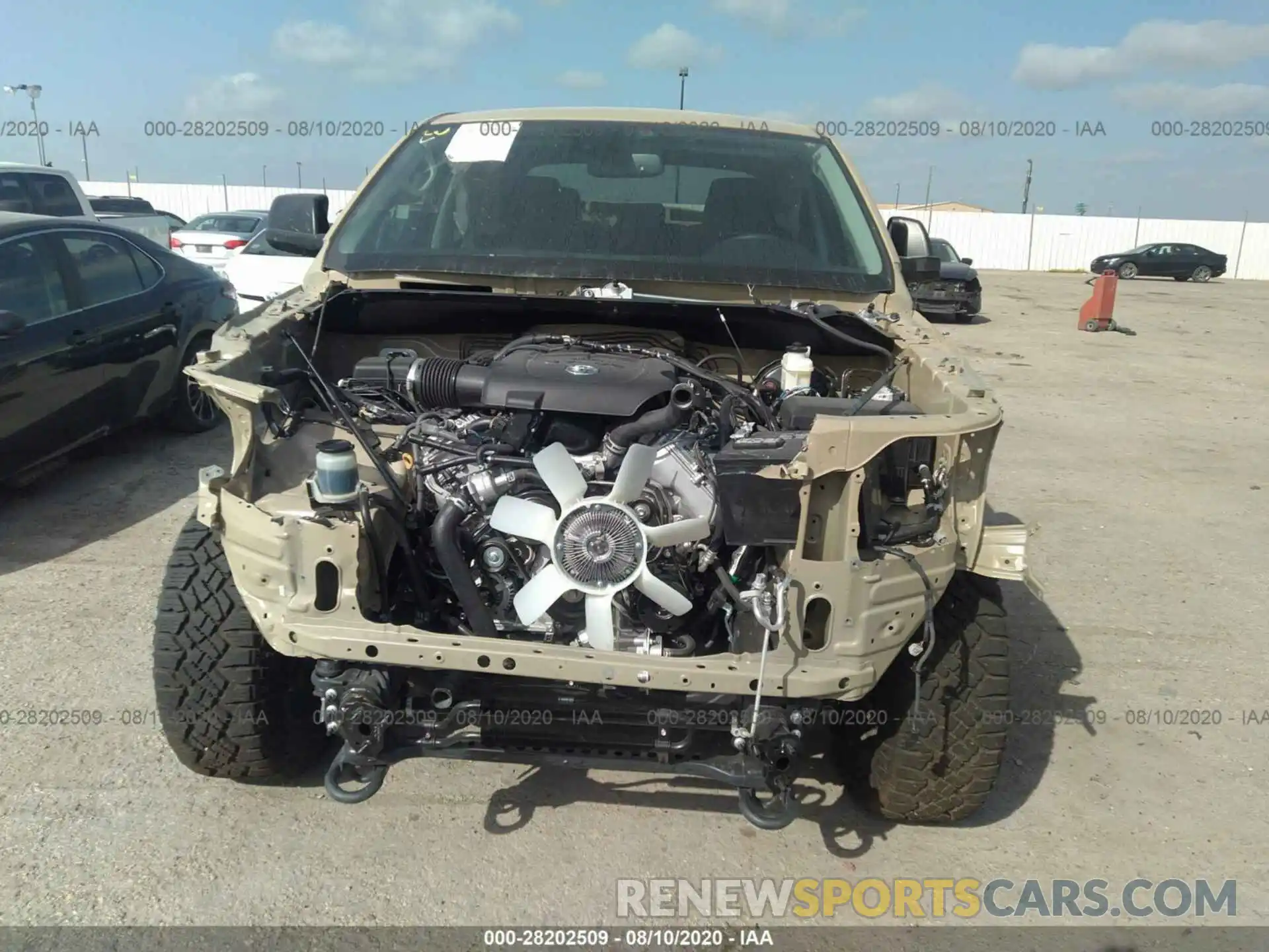 6 Photograph of a damaged car 5TFDY5F14LX937002 TOYOTA TUNDRA 4WD 2020