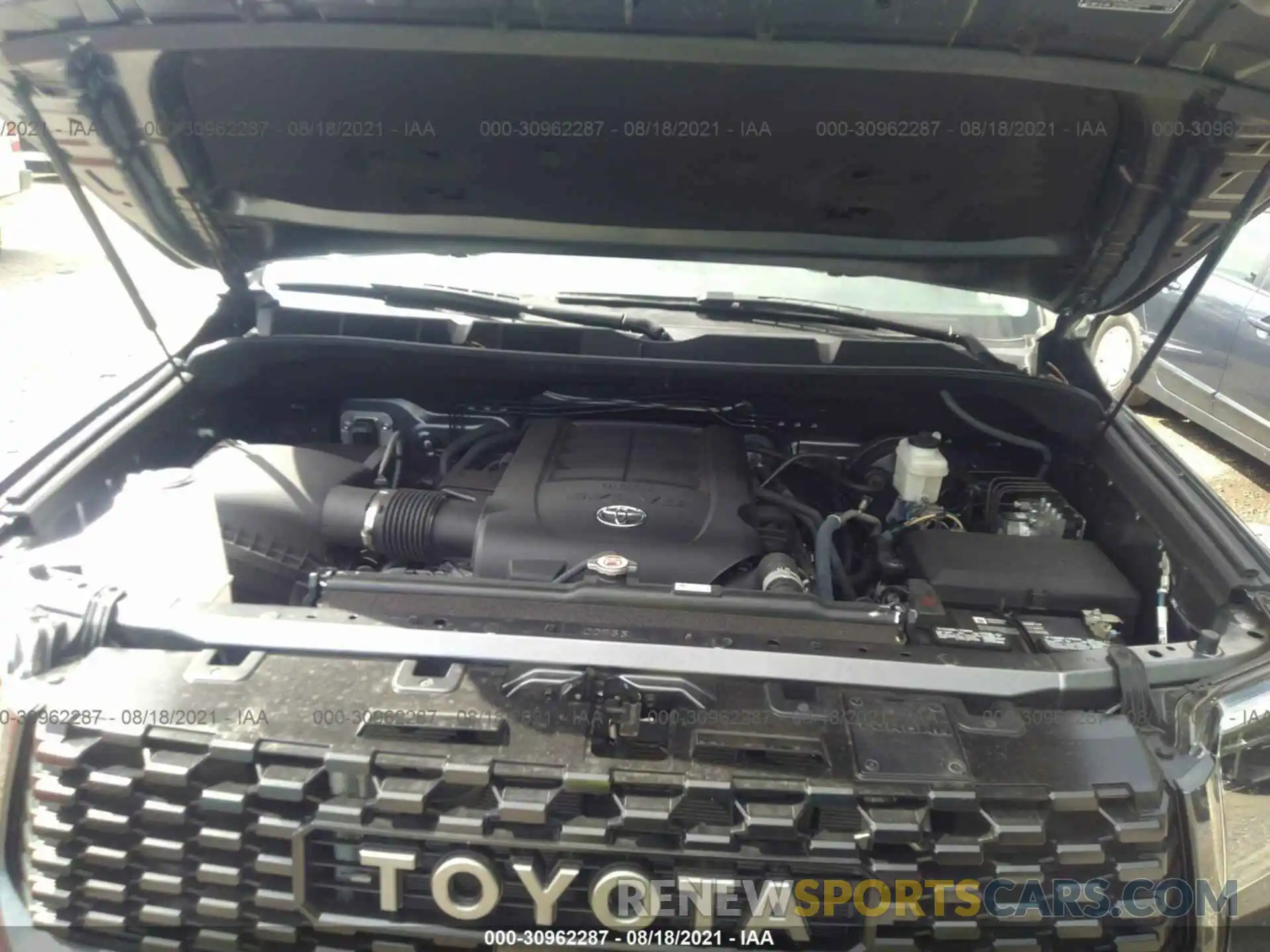 10 Фотография поврежденного автомобиля 5TFDY5F14LX949537 TOYOTA TUNDRA 4WD 2020