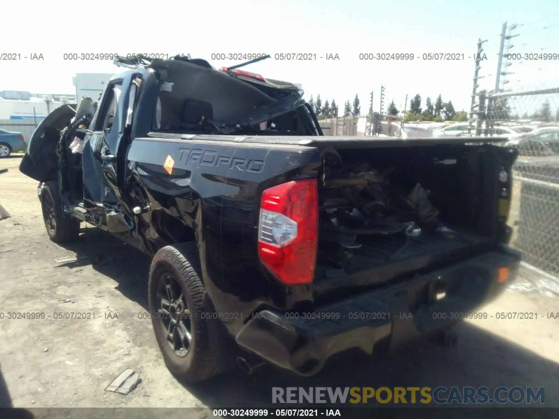 3 Photograph of a damaged car 5TFDY5F15LX908110 TOYOTA TUNDRA 4WD 2020