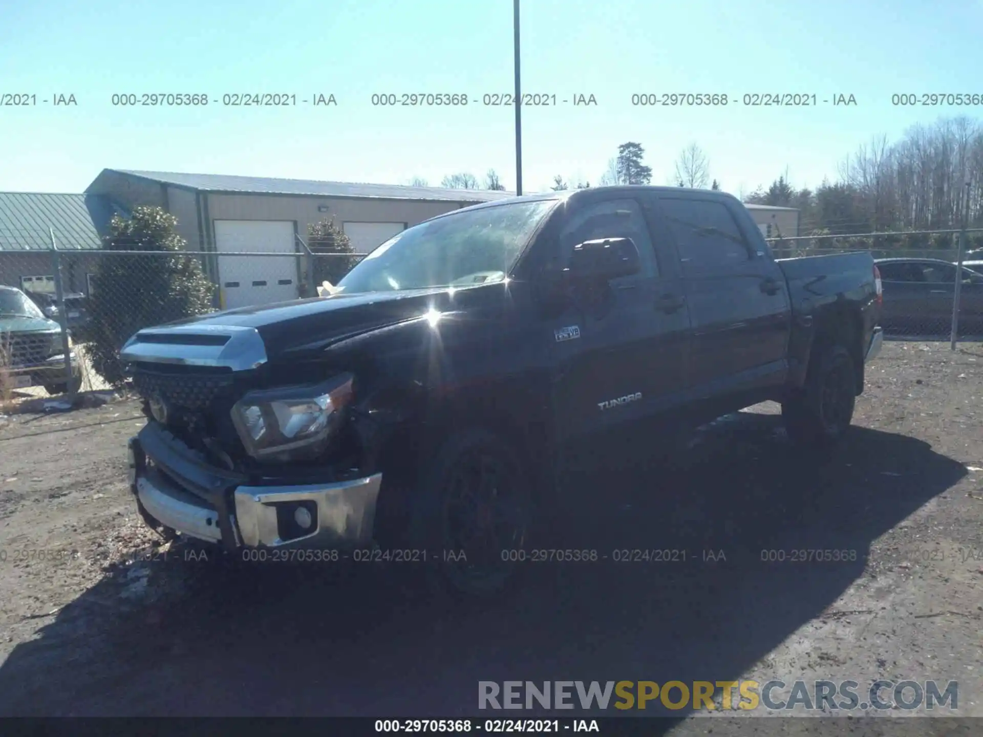 2 Photograph of a damaged car 5TFDY5F15LX915428 TOYOTA TUNDRA 4WD 2020