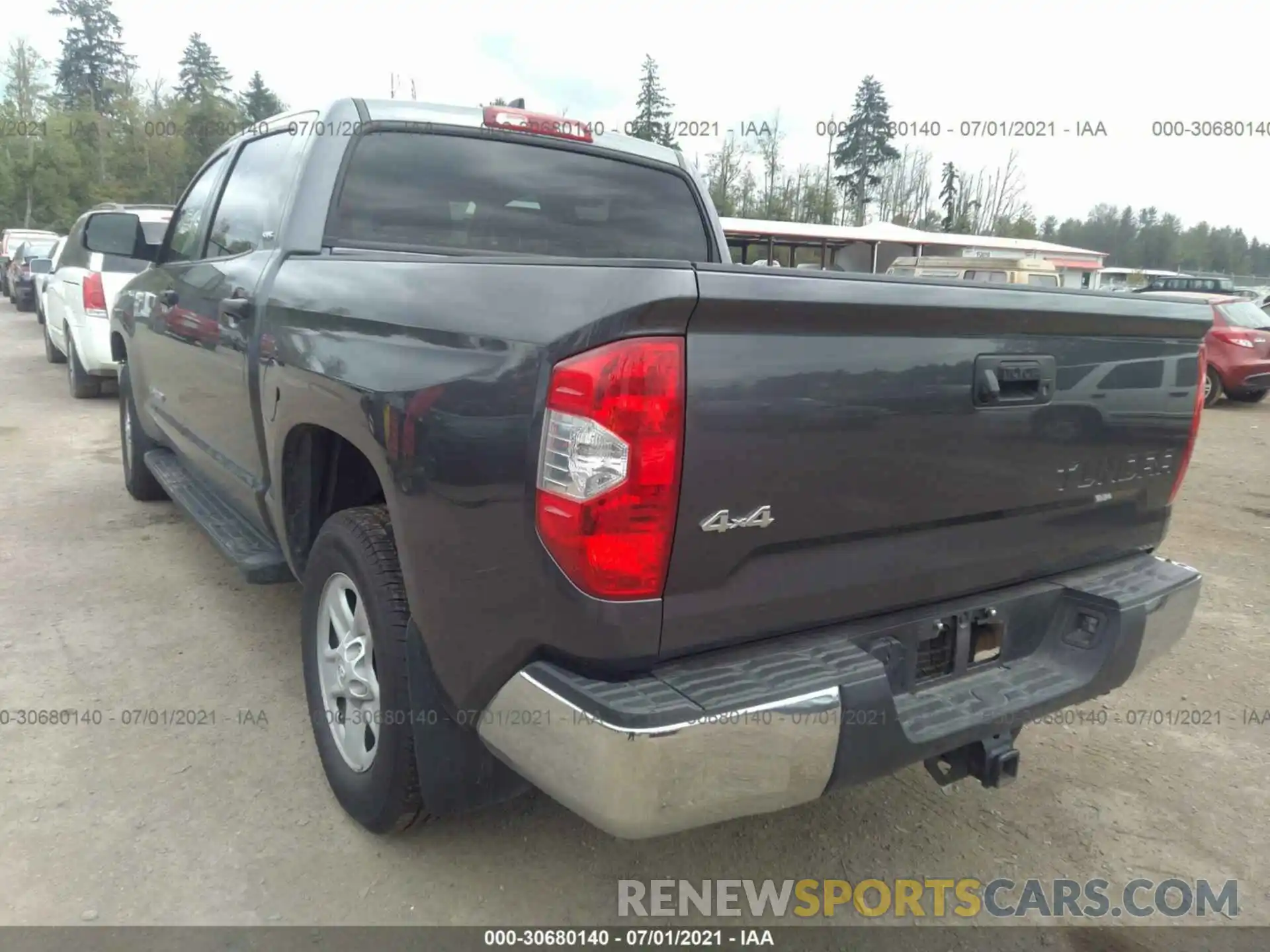 3 Photograph of a damaged car 5TFDY5F15LX918880 TOYOTA TUNDRA 4WD 2020