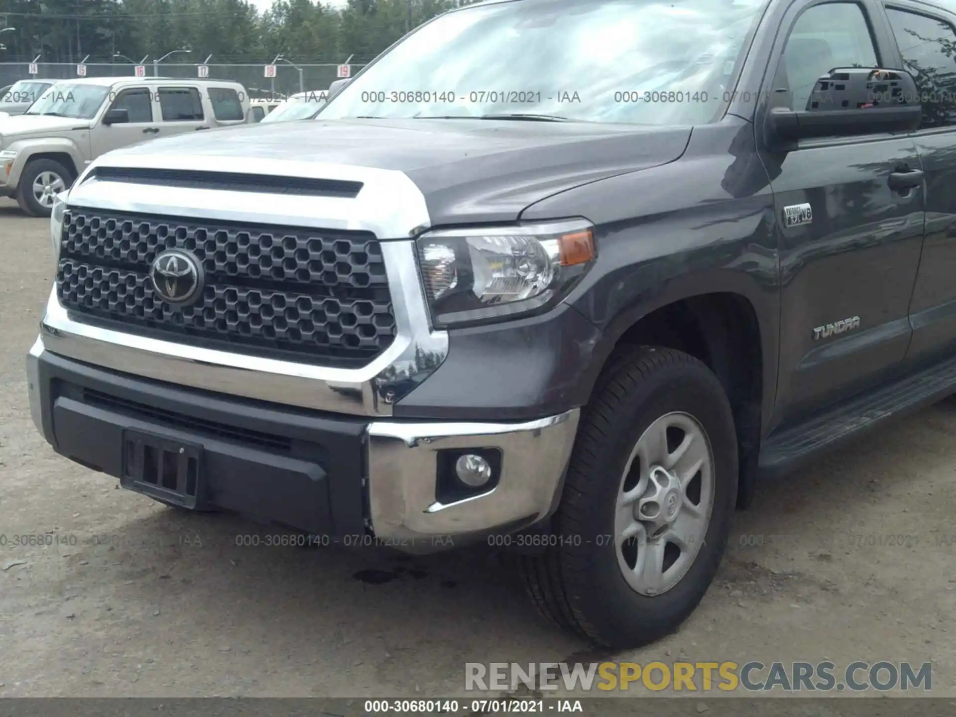 6 Photograph of a damaged car 5TFDY5F15LX918880 TOYOTA TUNDRA 4WD 2020