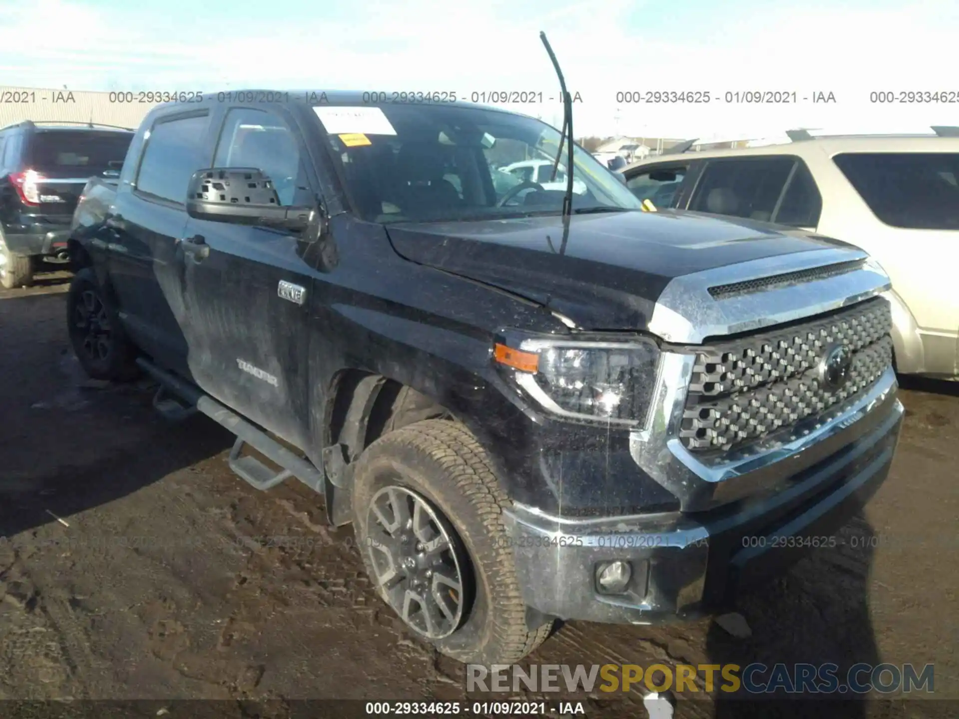 1 Photograph of a damaged car 5TFDY5F15LX919978 TOYOTA TUNDRA 4WD 2020