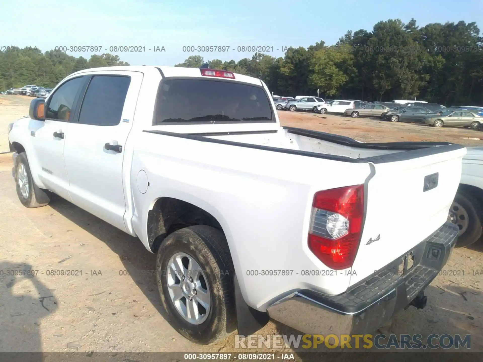 3 Photograph of a damaged car 5TFDY5F15LX930091 TOYOTA TUNDRA 4WD 2020