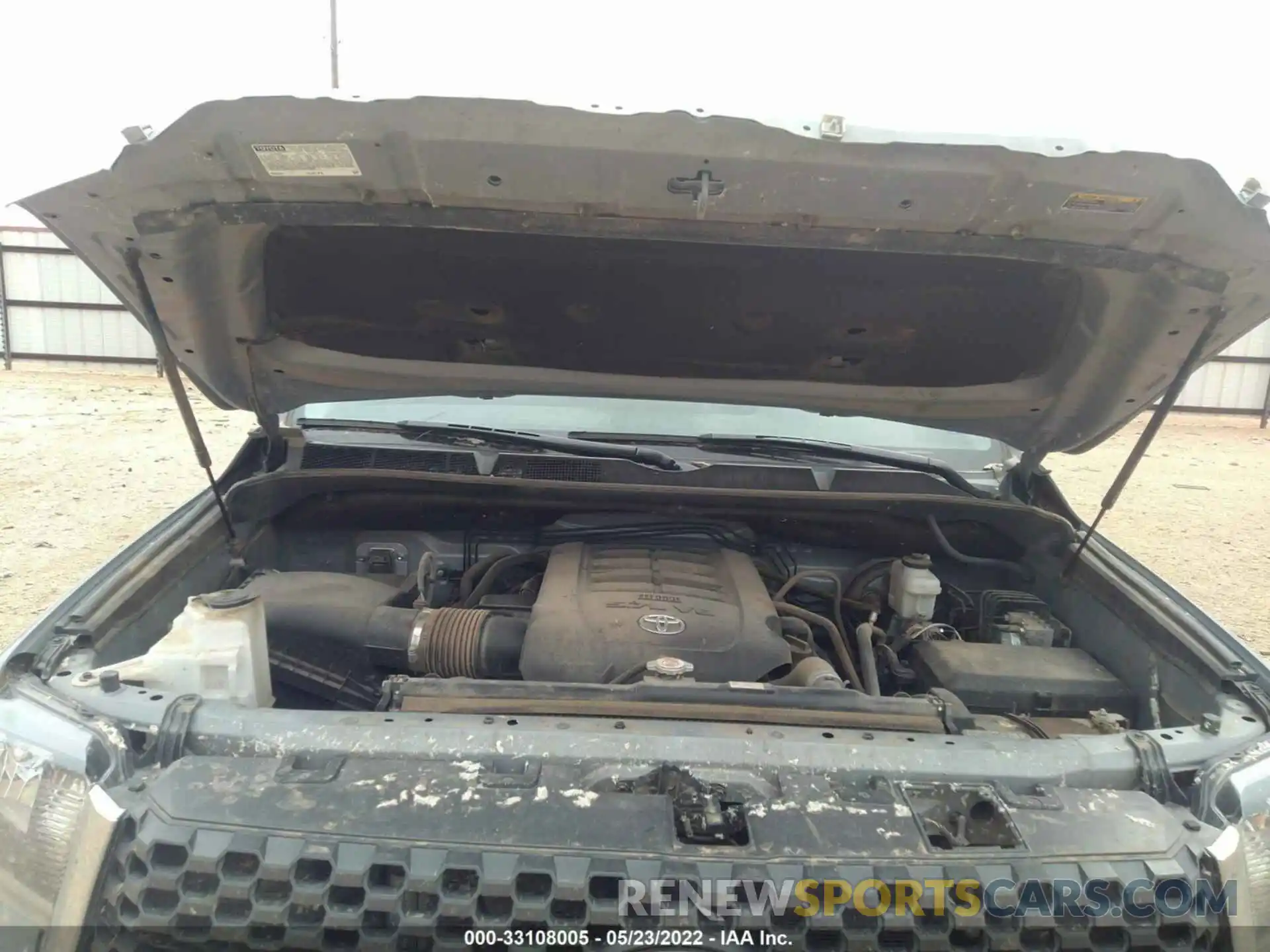 10 Photograph of a damaged car 5TFDY5F15LX937770 TOYOTA TUNDRA 4WD 2020