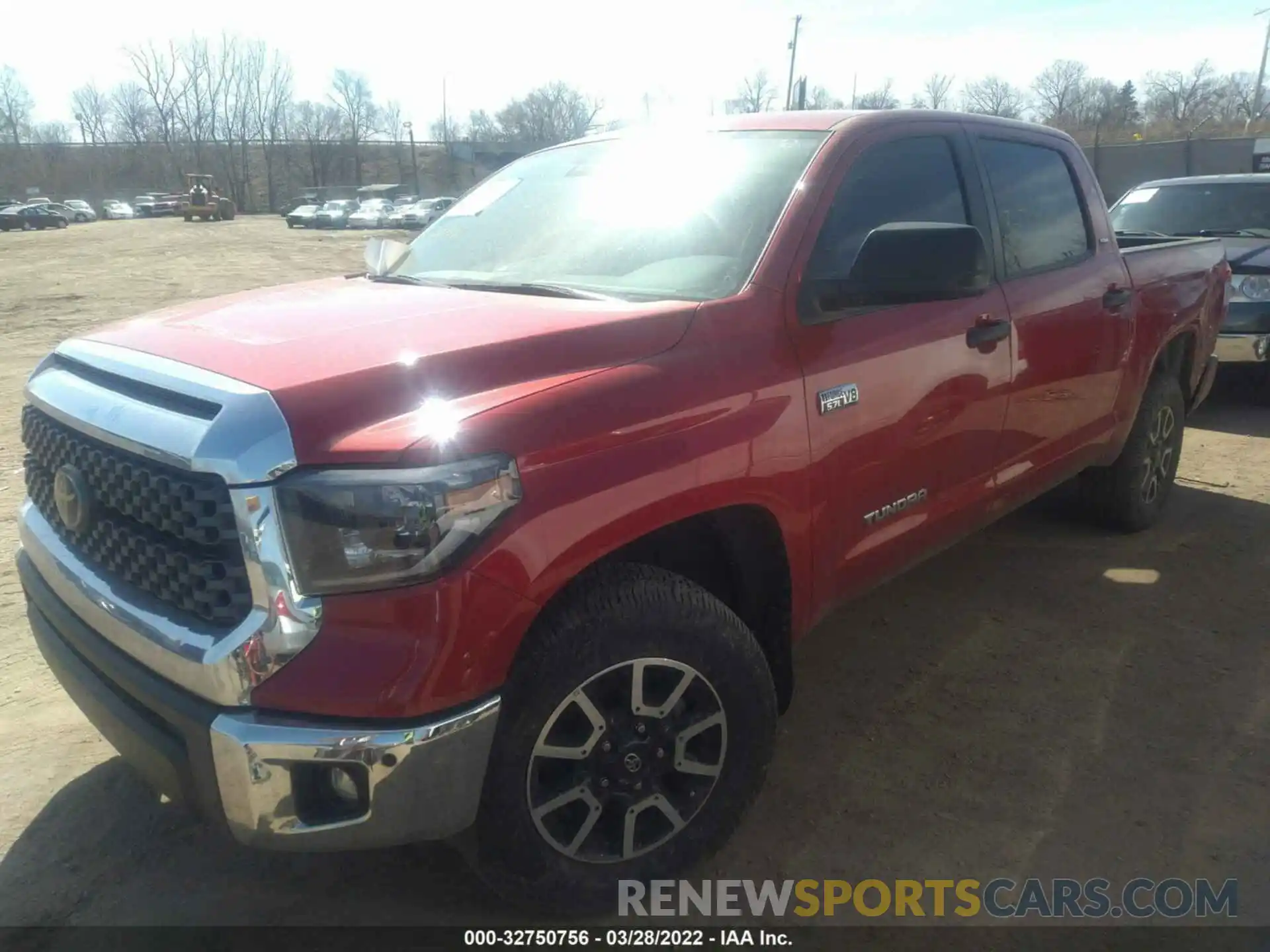 2 Photograph of a damaged car 5TFDY5F15LX940152 TOYOTA TUNDRA 4WD 2020