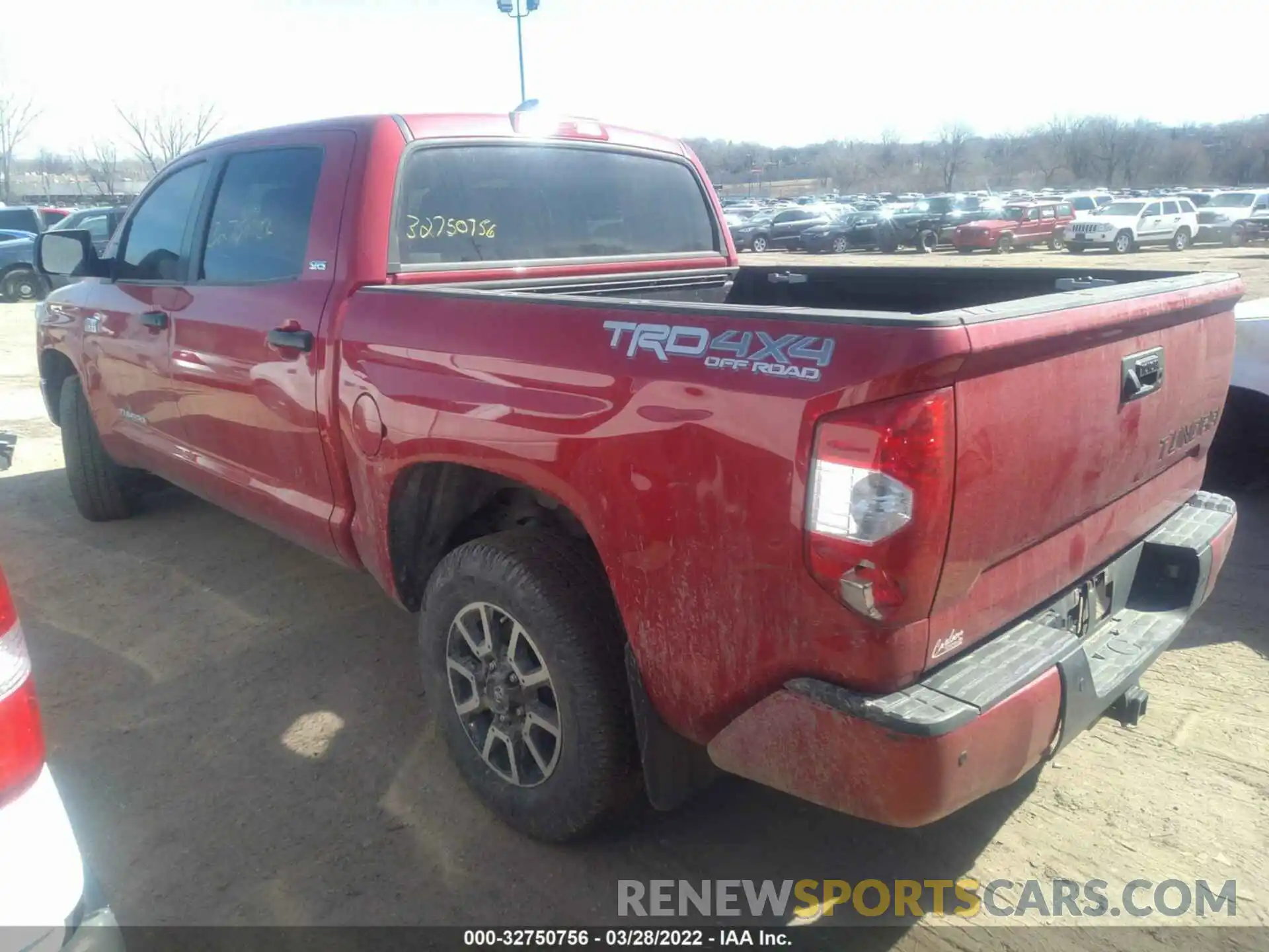 3 Photograph of a damaged car 5TFDY5F15LX940152 TOYOTA TUNDRA 4WD 2020