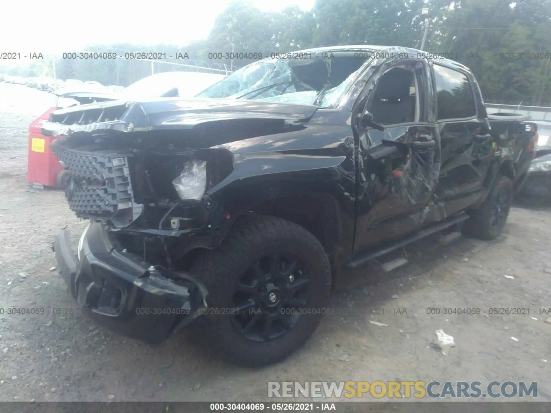 2 Photograph of a damaged car 5TFDY5F15LX944136 TOYOTA TUNDRA 4WD 2020