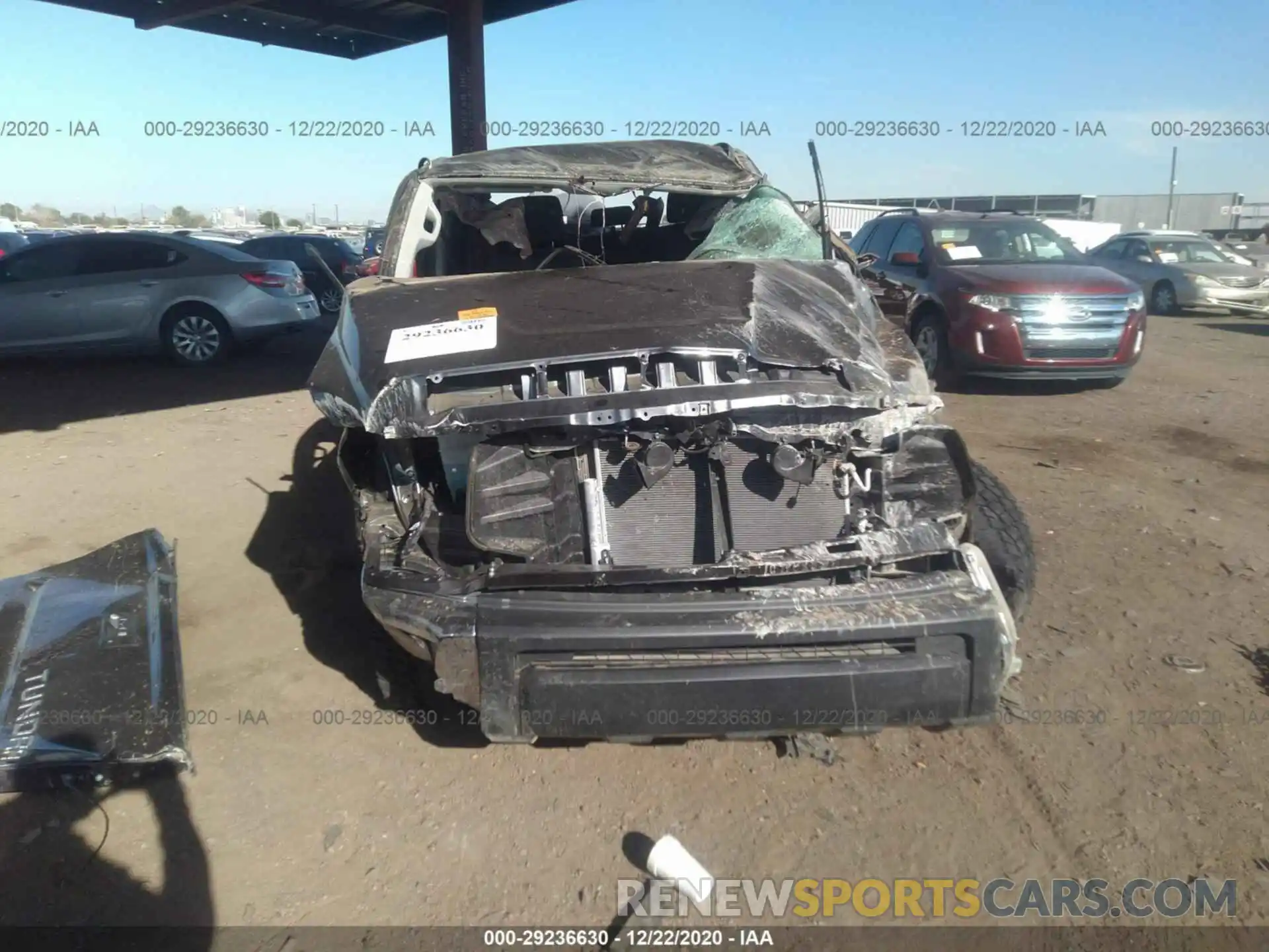 6 Photograph of a damaged car 5TFDY5F16LX875053 TOYOTA TUNDRA 4WD 2020