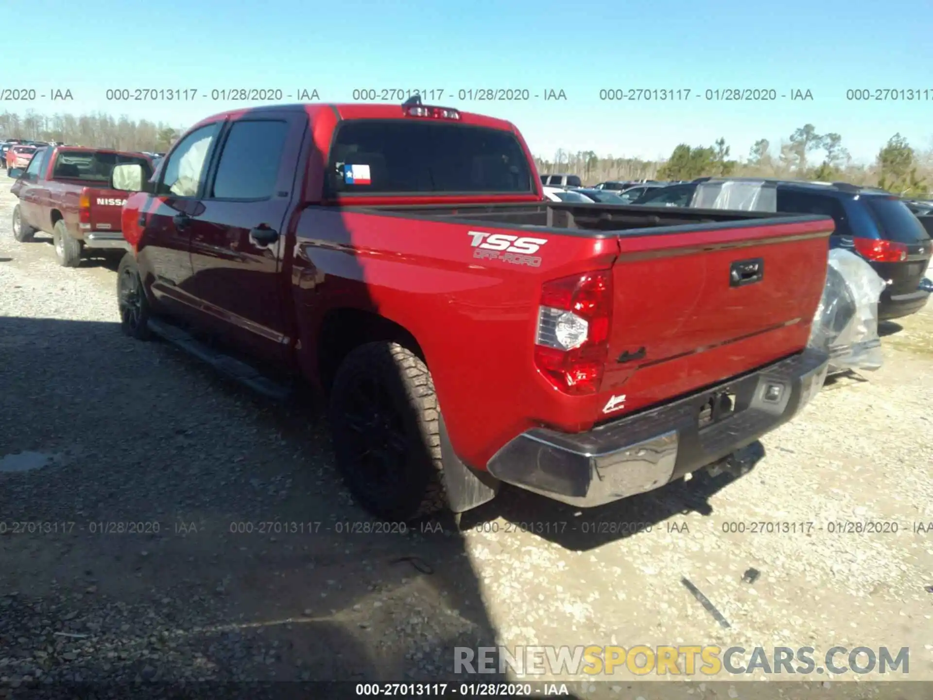 3 Photograph of a damaged car 5TFDY5F16LX877384 TOYOTA TUNDRA 4WD 2020