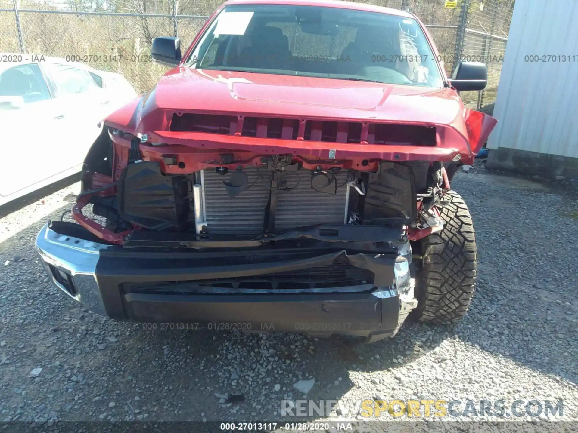 6 Photograph of a damaged car 5TFDY5F16LX877384 TOYOTA TUNDRA 4WD 2020