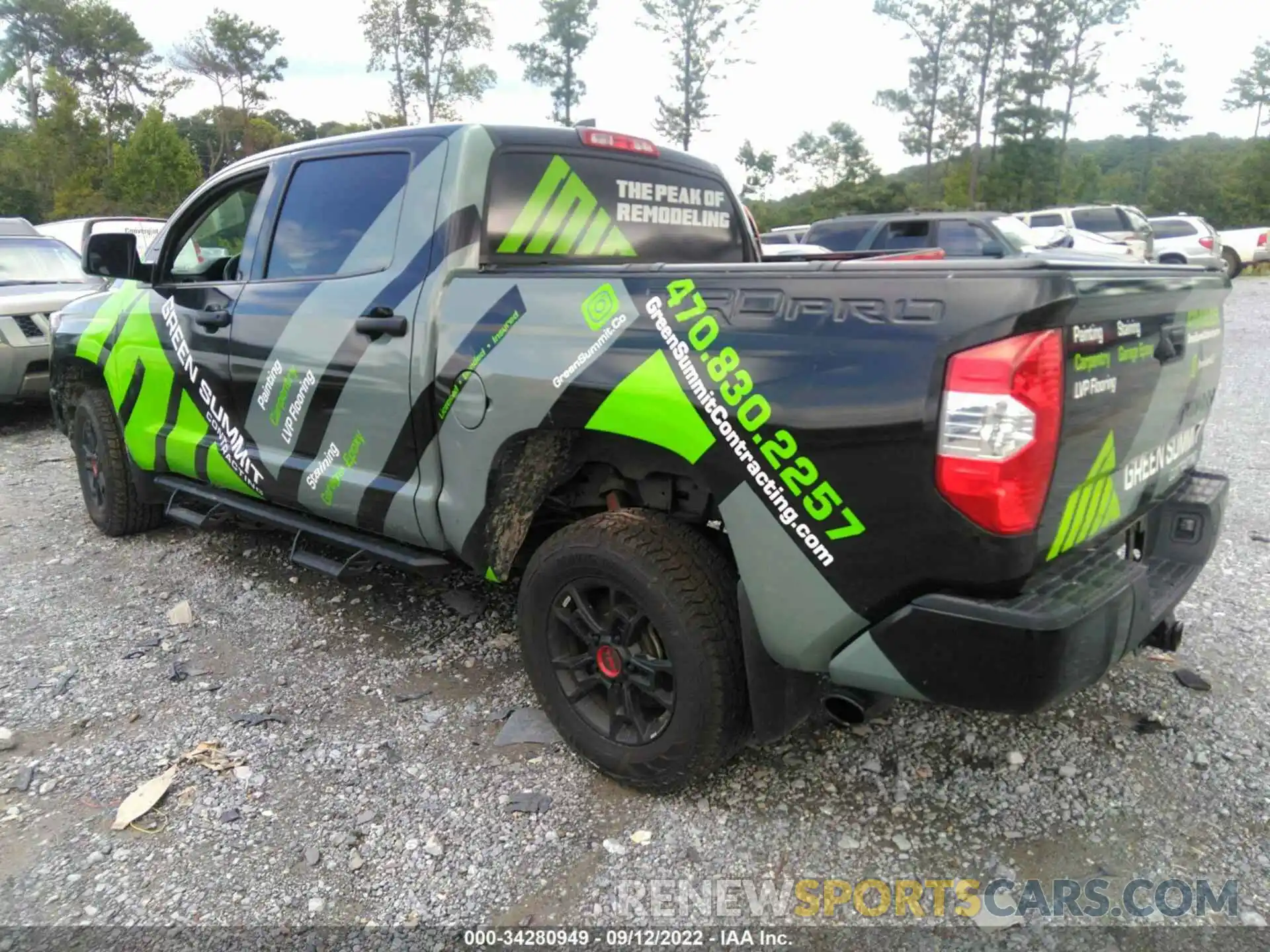 3 Photograph of a damaged car 5TFDY5F16LX889468 TOYOTA TUNDRA 4WD 2020