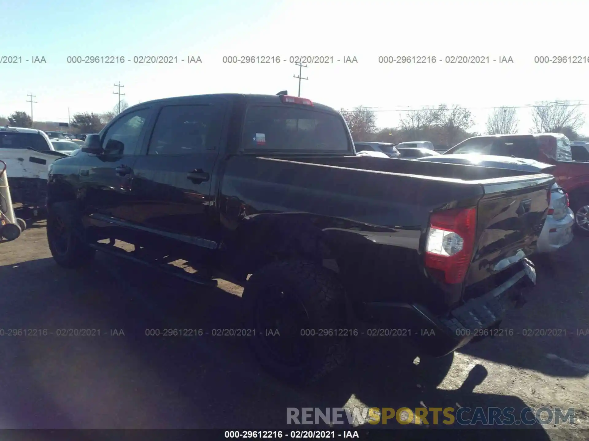 3 Photograph of a damaged car 5TFDY5F16LX917494 TOYOTA TUNDRA 4WD 2020